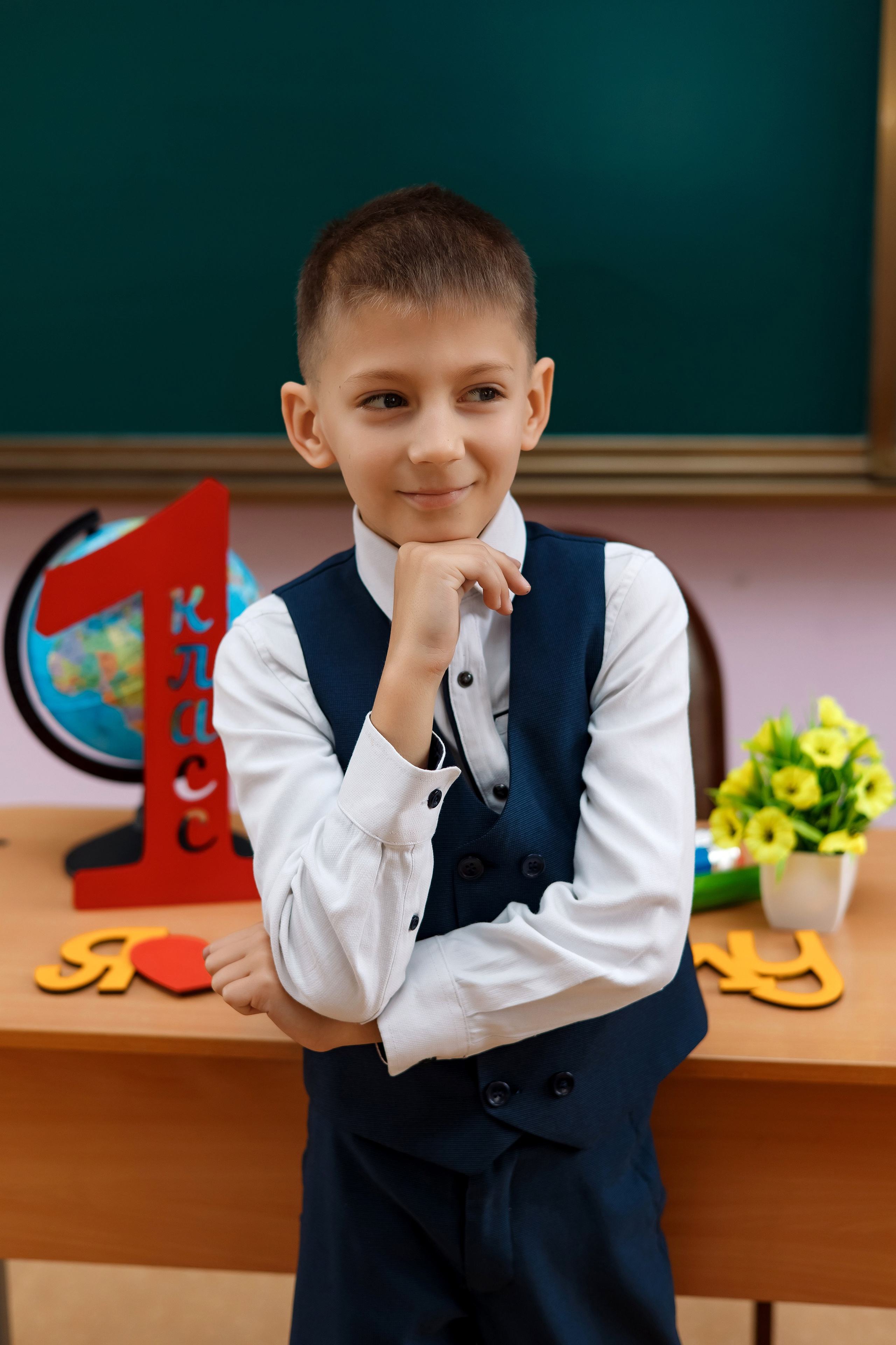 1 класс 1 школа. Фотограф Любовь Корниенко, Примоский край