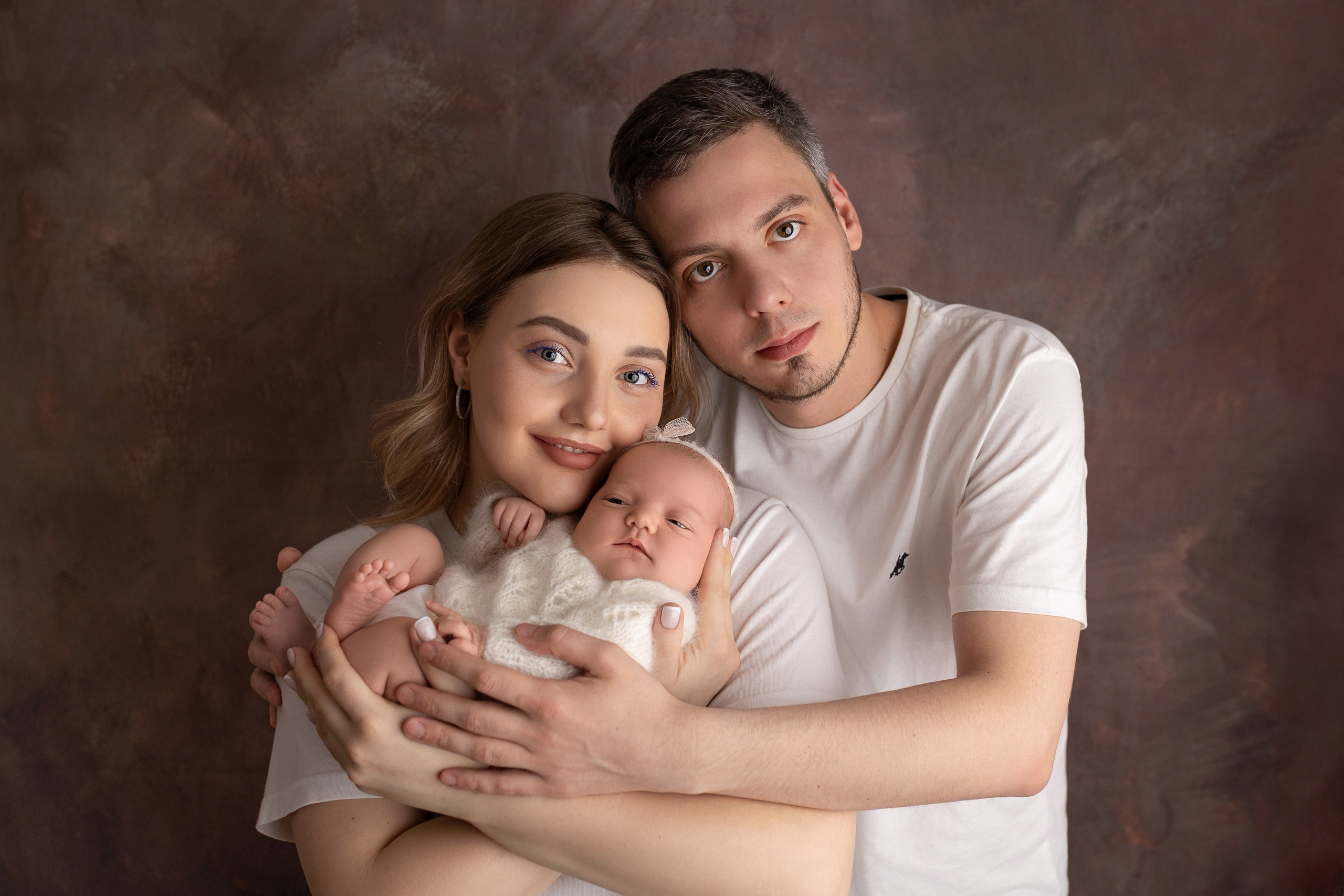 Семья. Фотограф новорождённых в Москве Светлана Юхновец