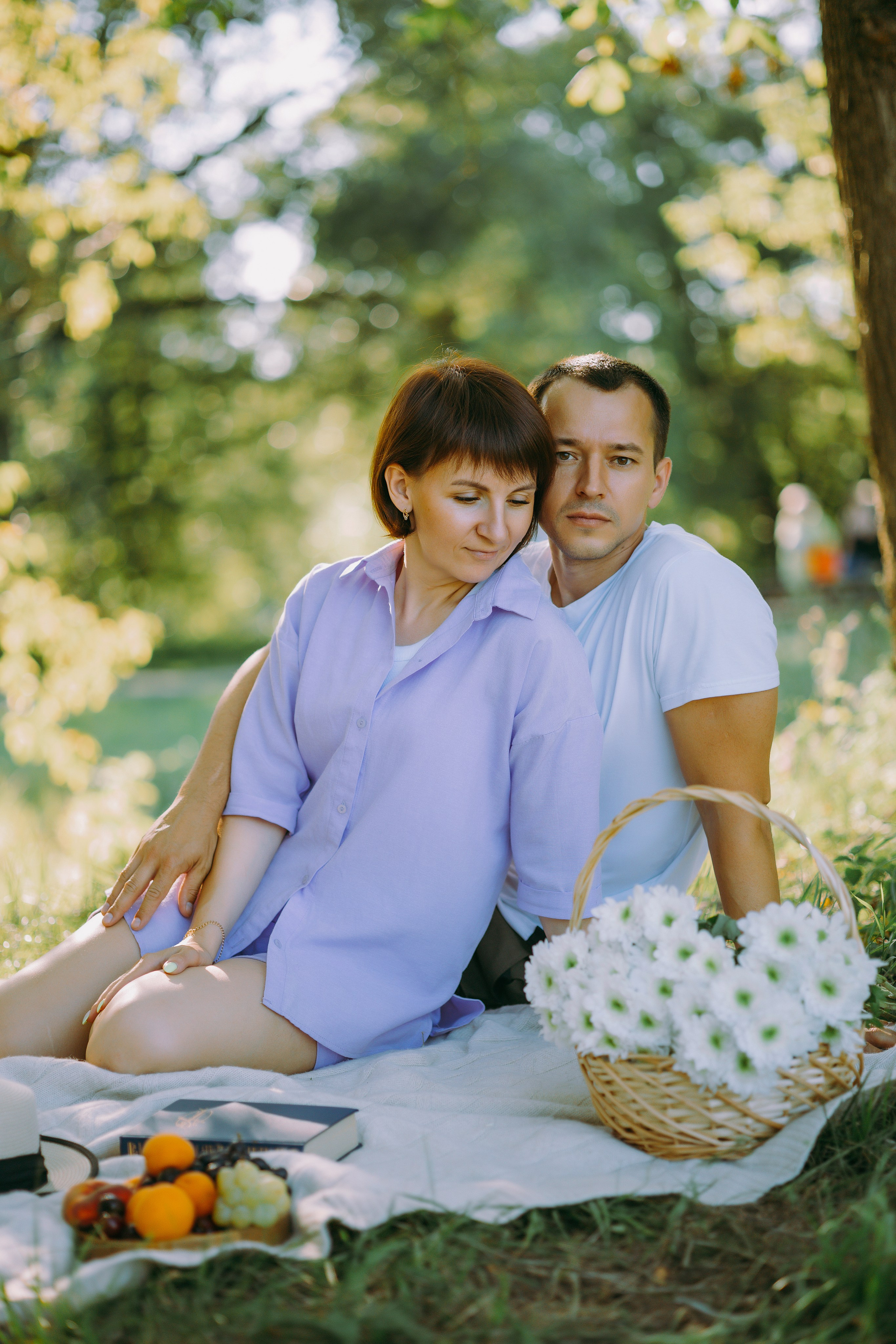 Съемка в парке для семьи. Выпускные альбомы в Серпухове