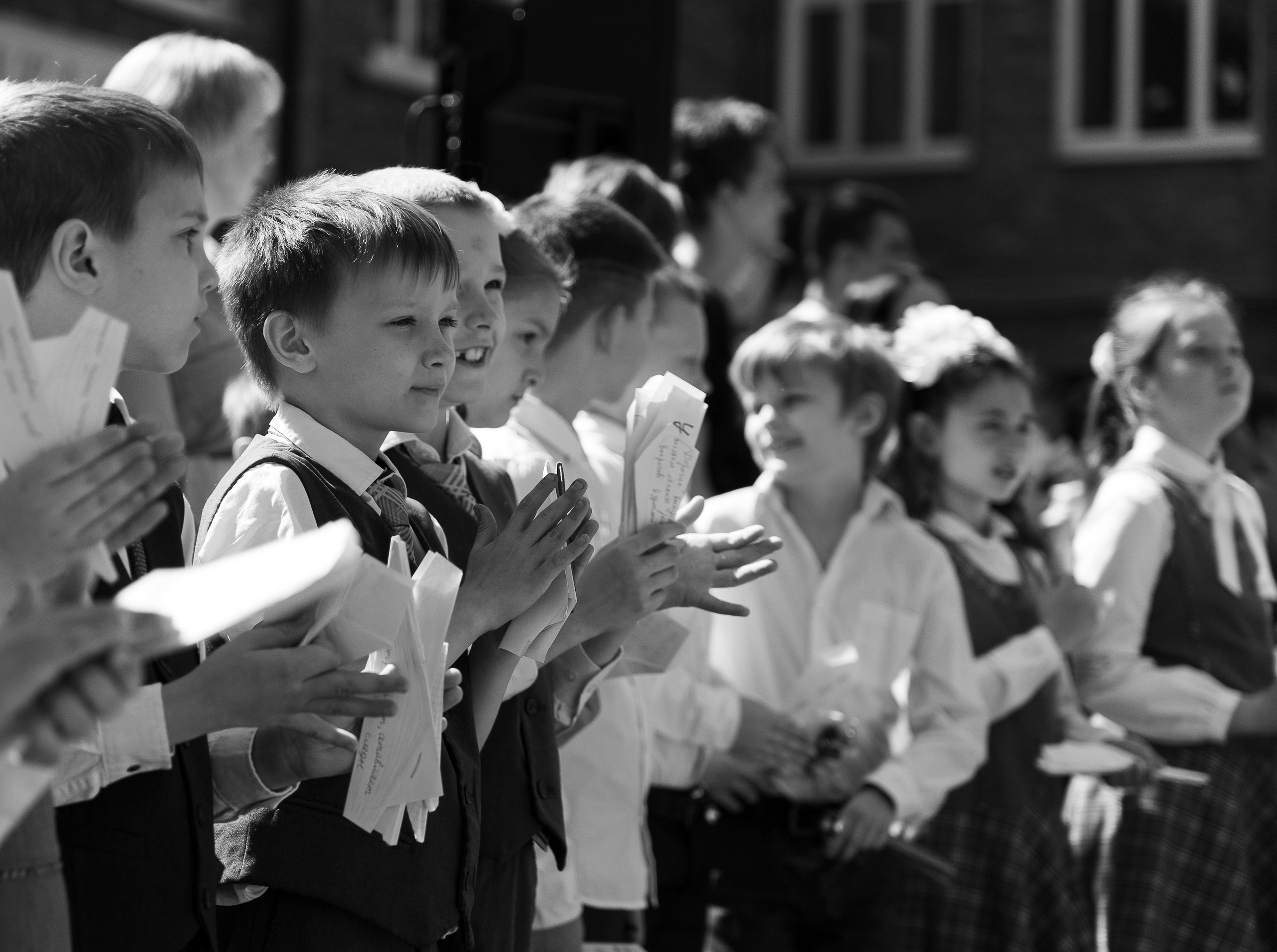 — Школьная съемка