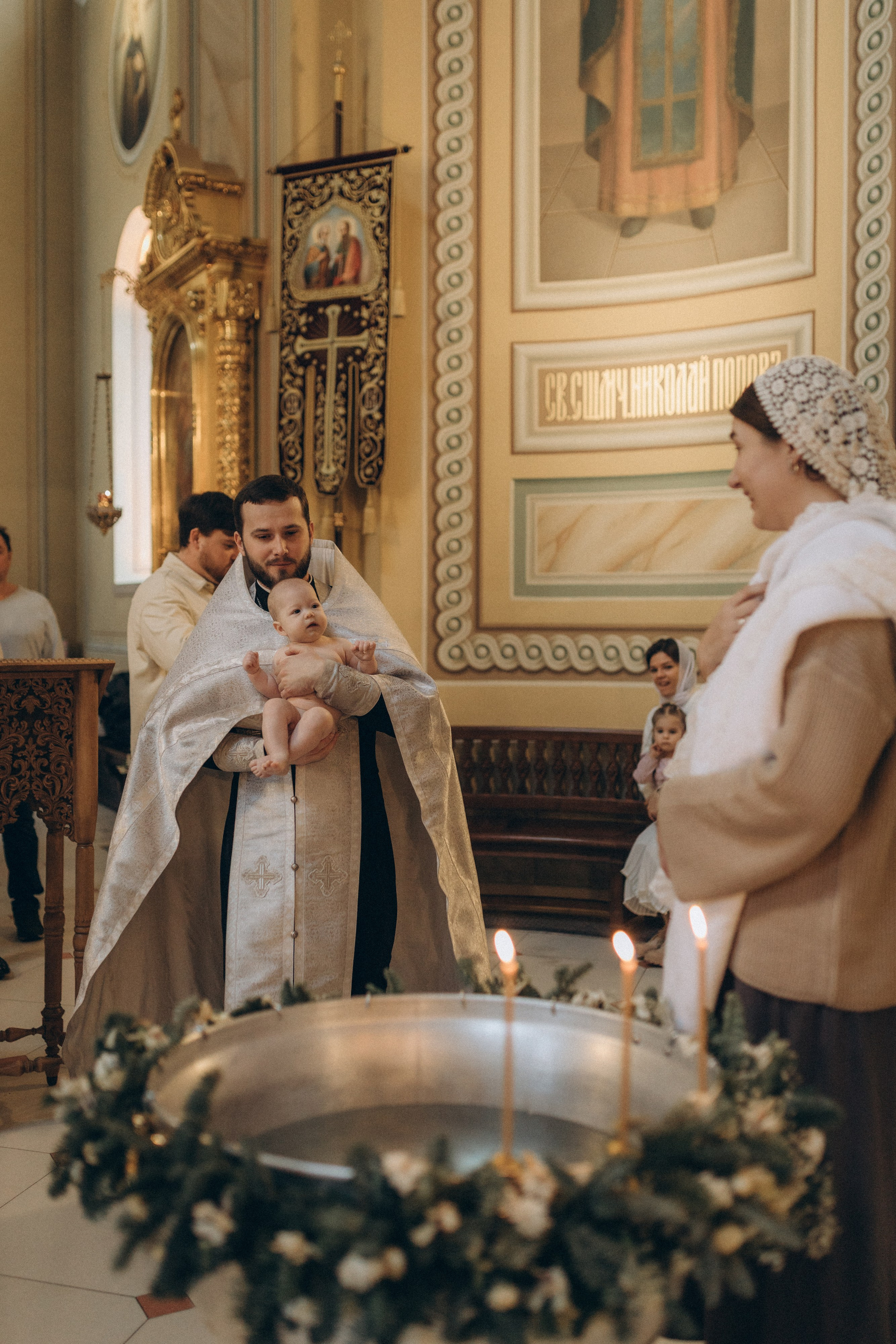 Крещение Анютки. Семейный фотограф и фотограф на роды в Ростове-на-Дону Мухина Виктория