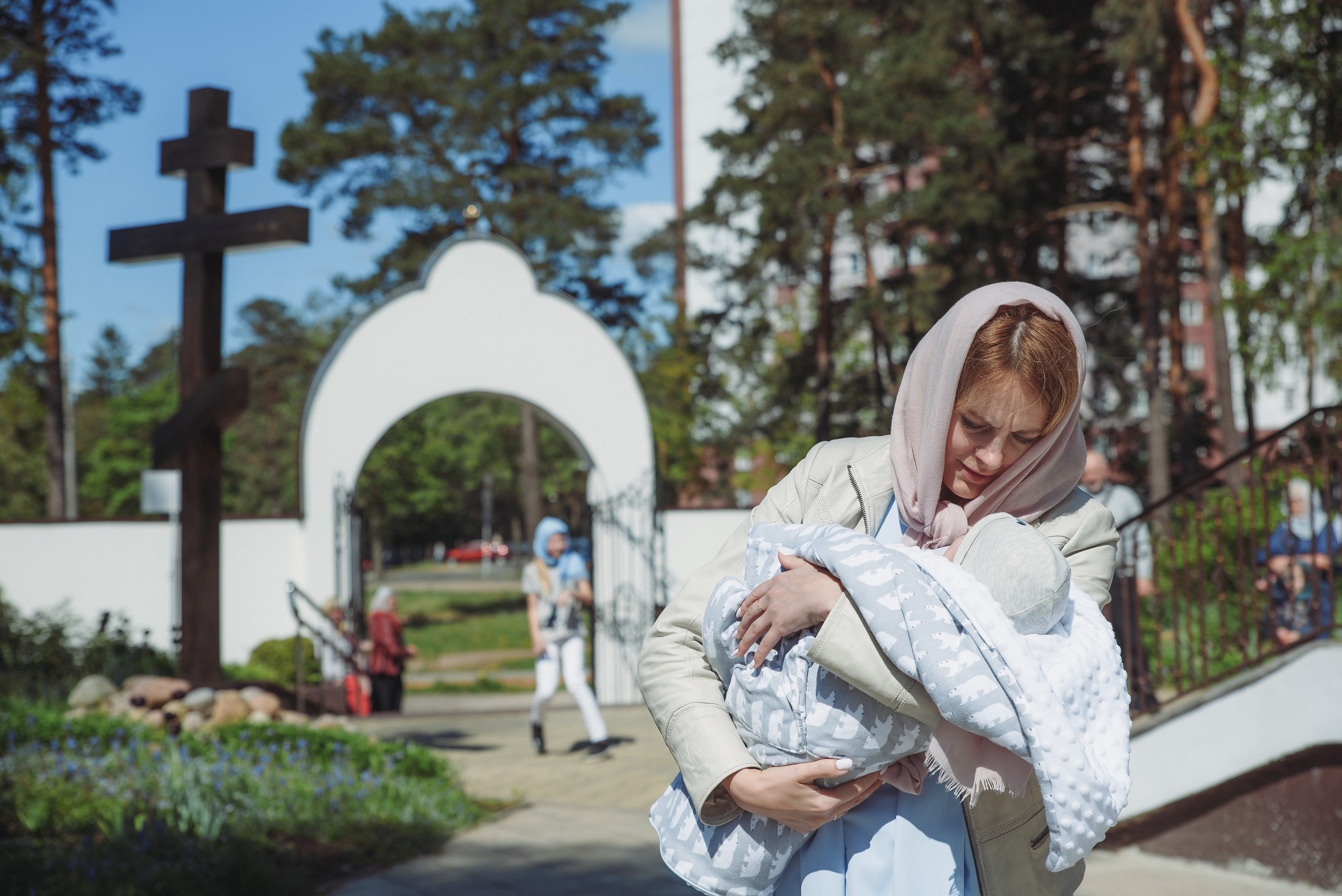 Фотосессия крещения в Минске. Церковь в Уручье. Свадебный и семейный фотограф в Минске Филиппович Александр