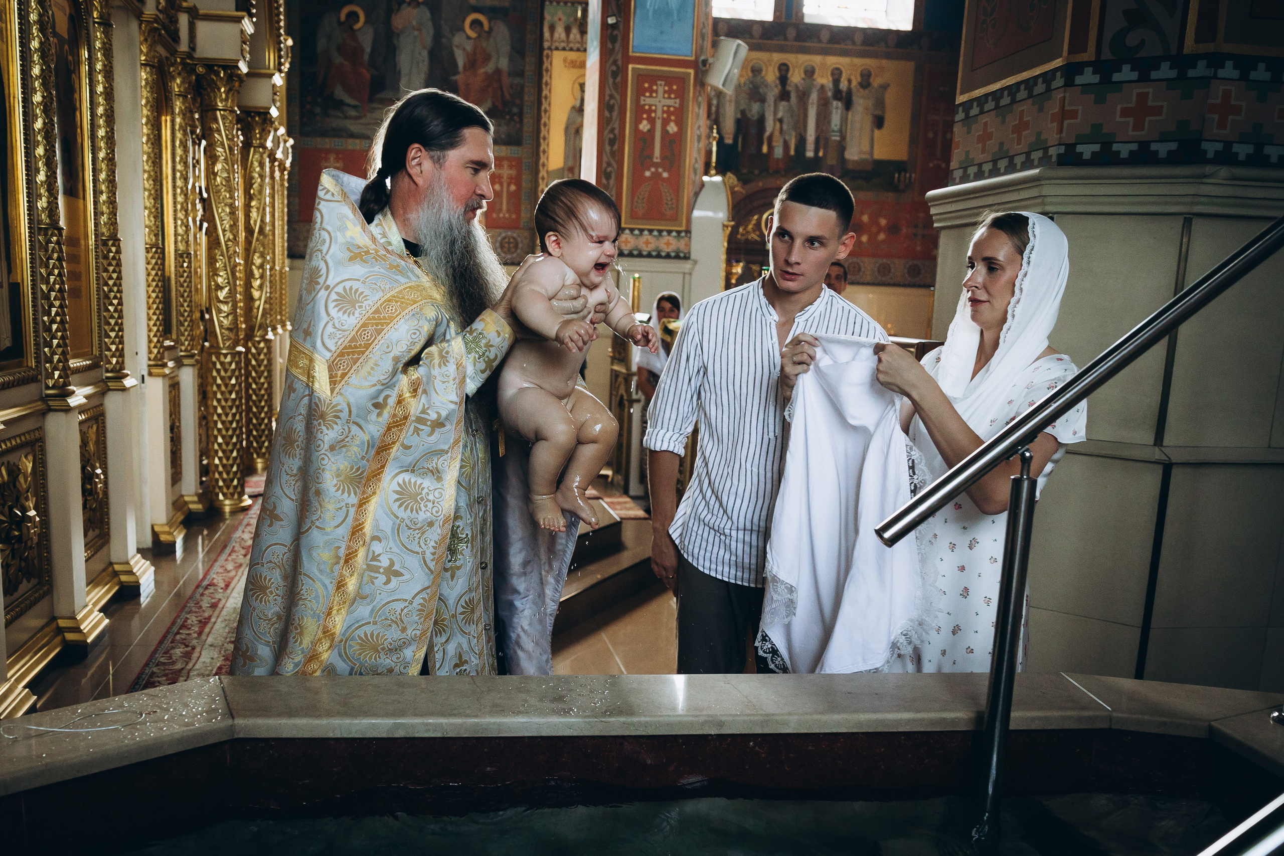 Крещение Анечки. Фотограф в Краснодаре Алла Потоцкая