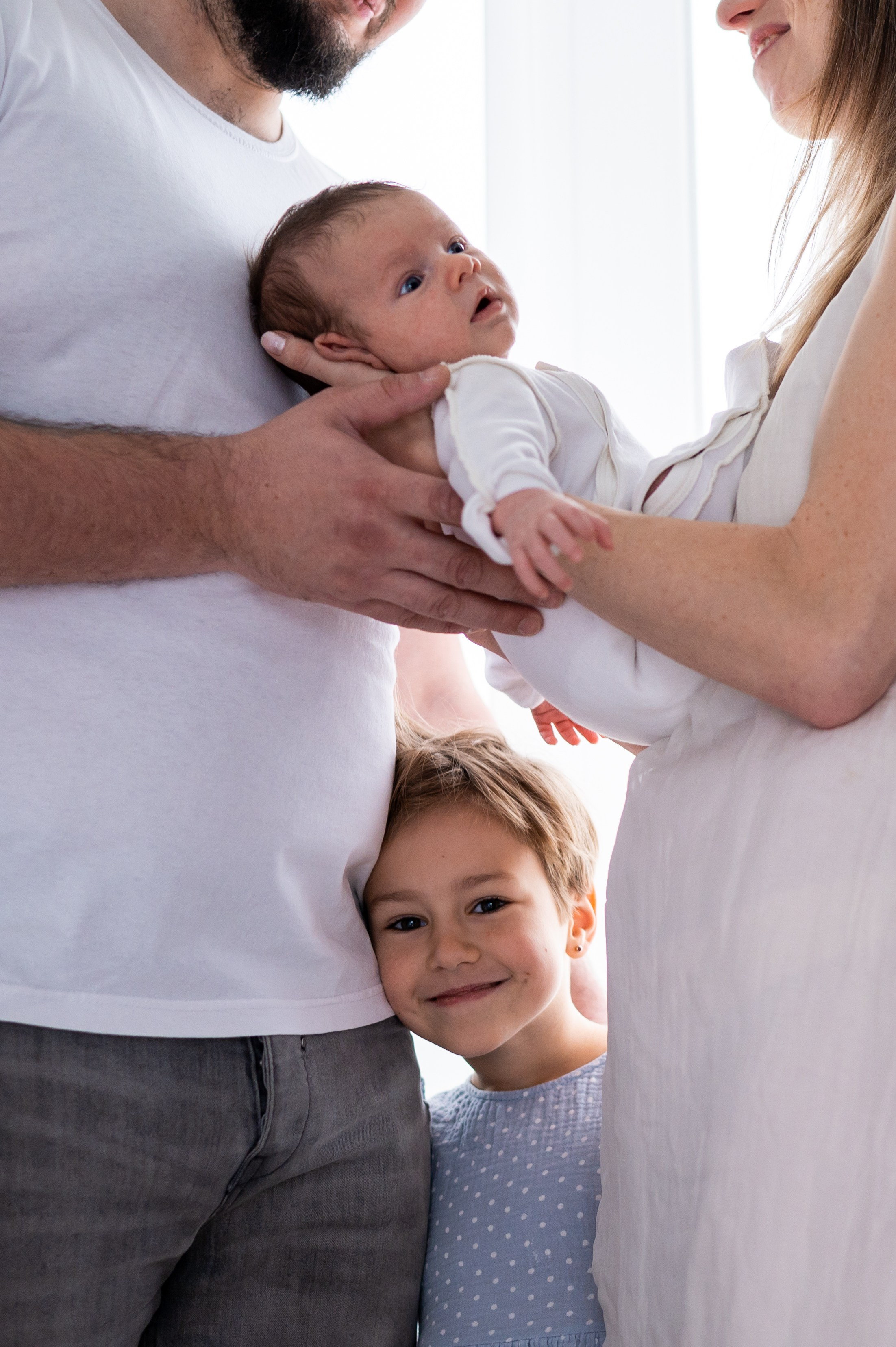 Семейная фотосессия дома спб