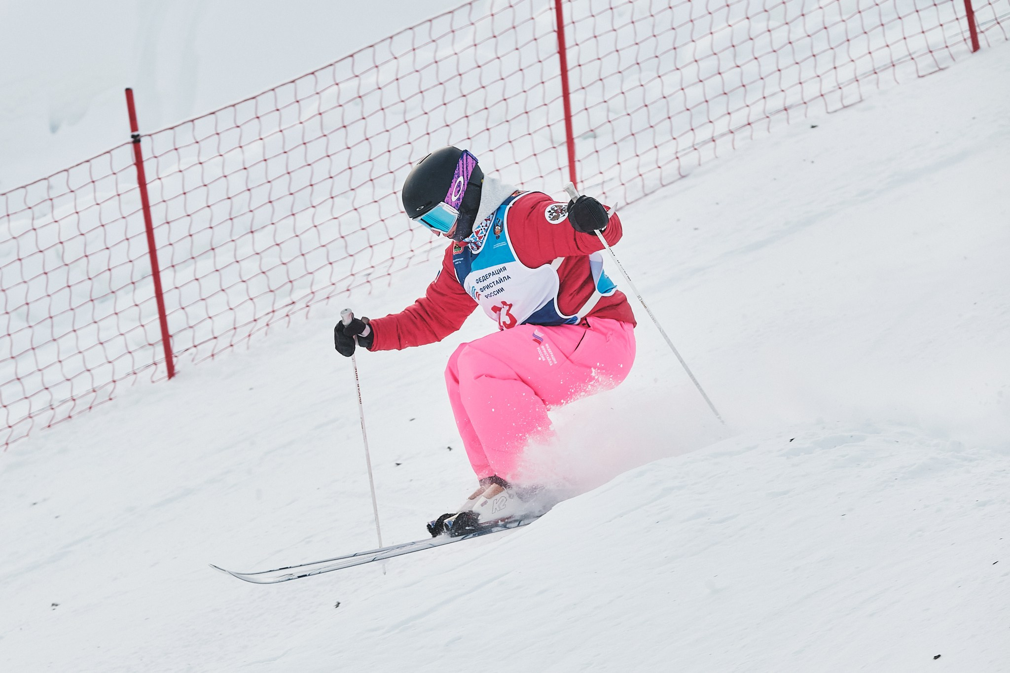 Фотосъемка соревнований по лыжному фристайлу