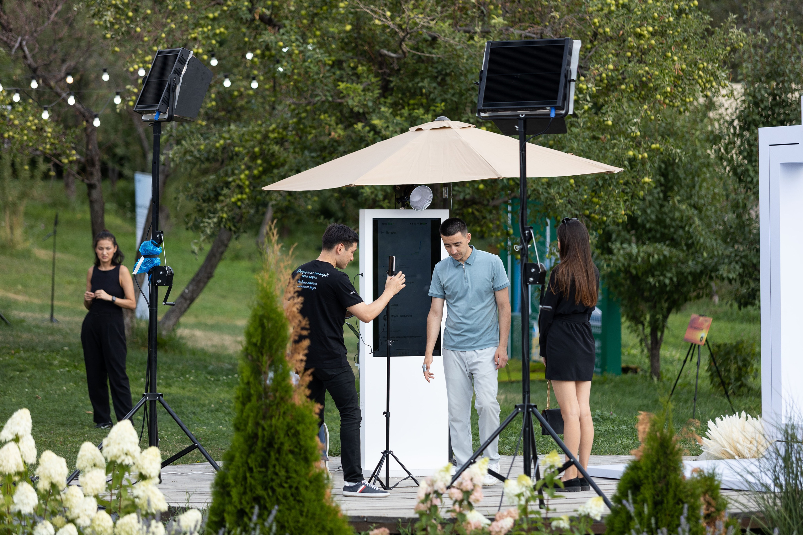 Презентация смартфона OPPO в Алматы — репортажная фотосъемка