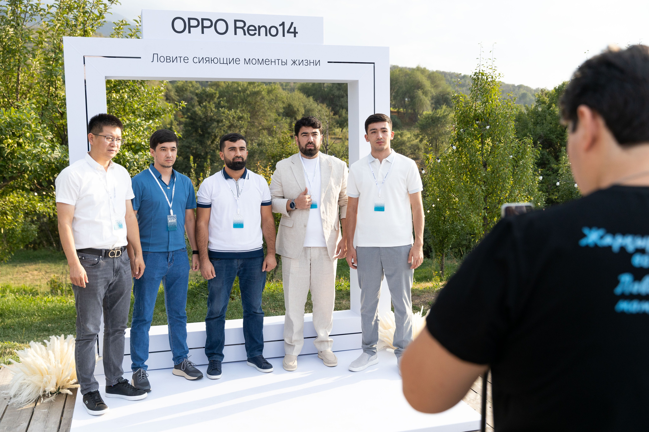Презентация смартфона OPPO в Алматы — репортажная фотосъемка