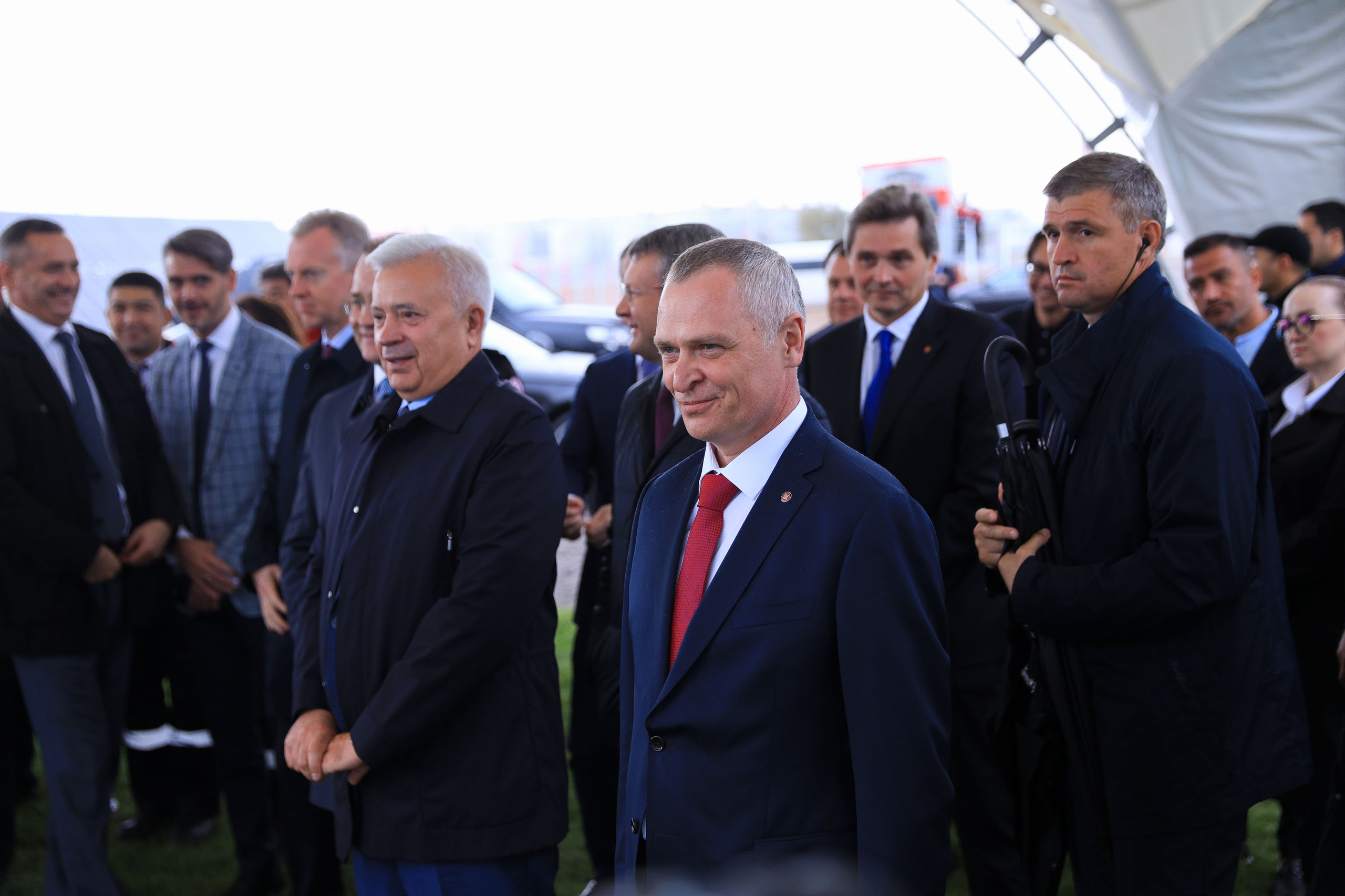 Открытие солнечной электростанции LUKOIL в Алматы — фотосъемка