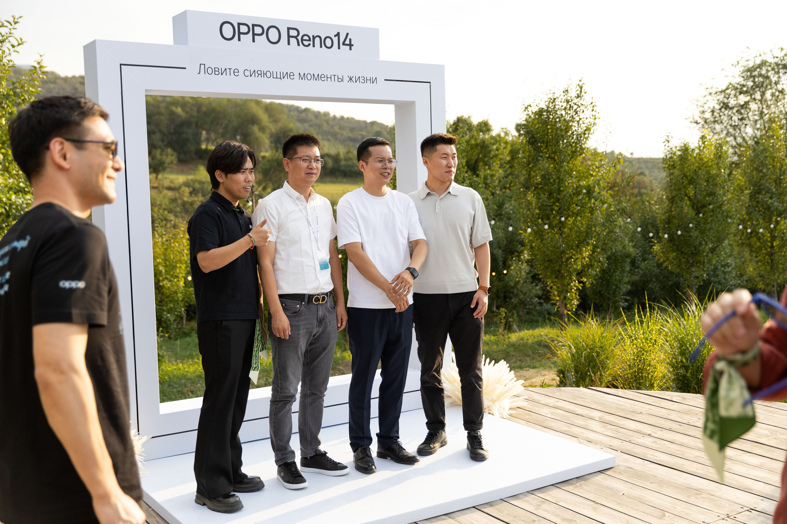 Презентация смартфона OPPO в Алматы — репортажная фотосъемка