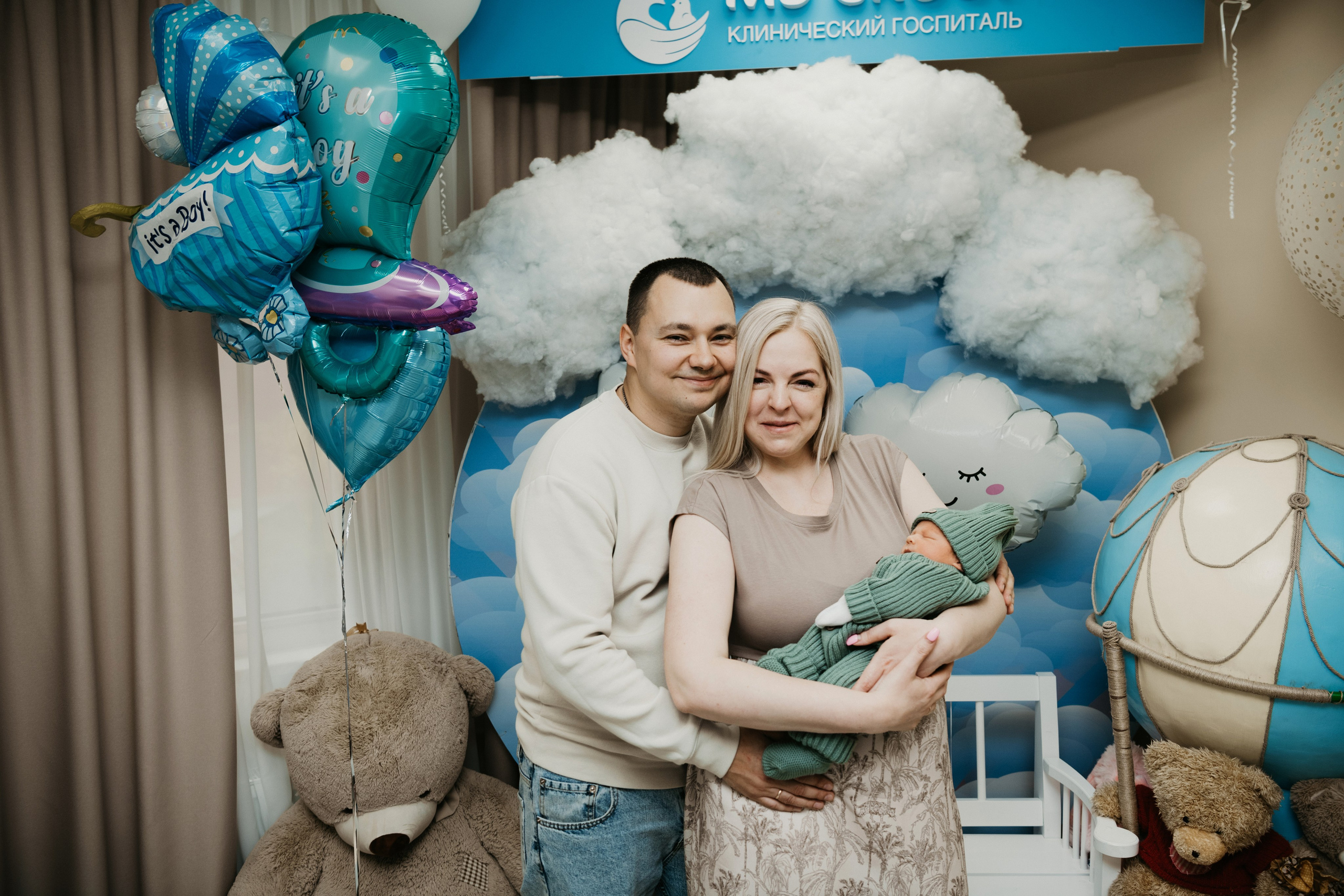 Выписка Степана на Севастопольском. Фотограф на выписку из роддома в Москве и МО