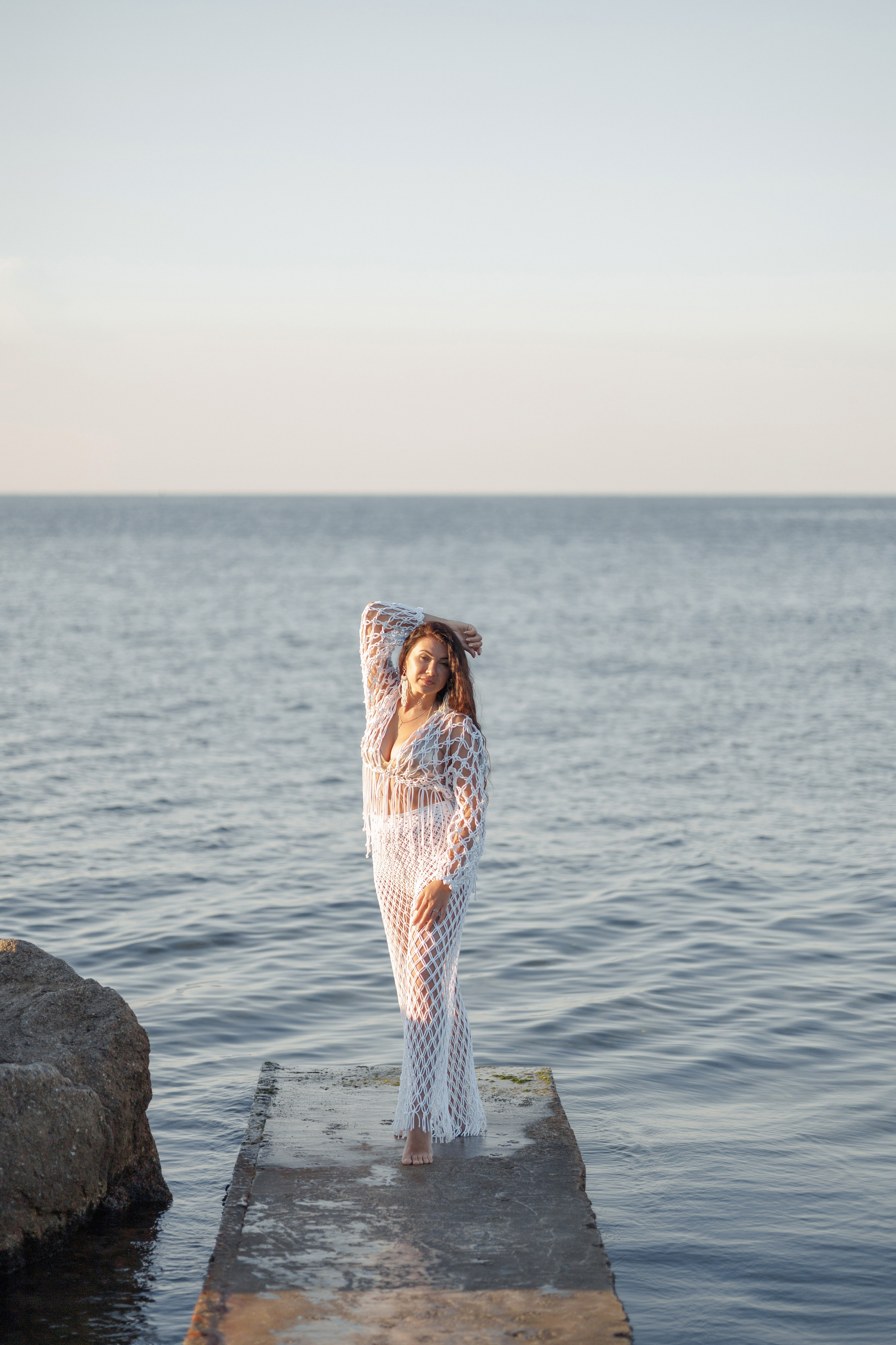 Рассвет на Тонком мысу. Семейный и портретный фотограф в Геленджике Любовь Бодрова