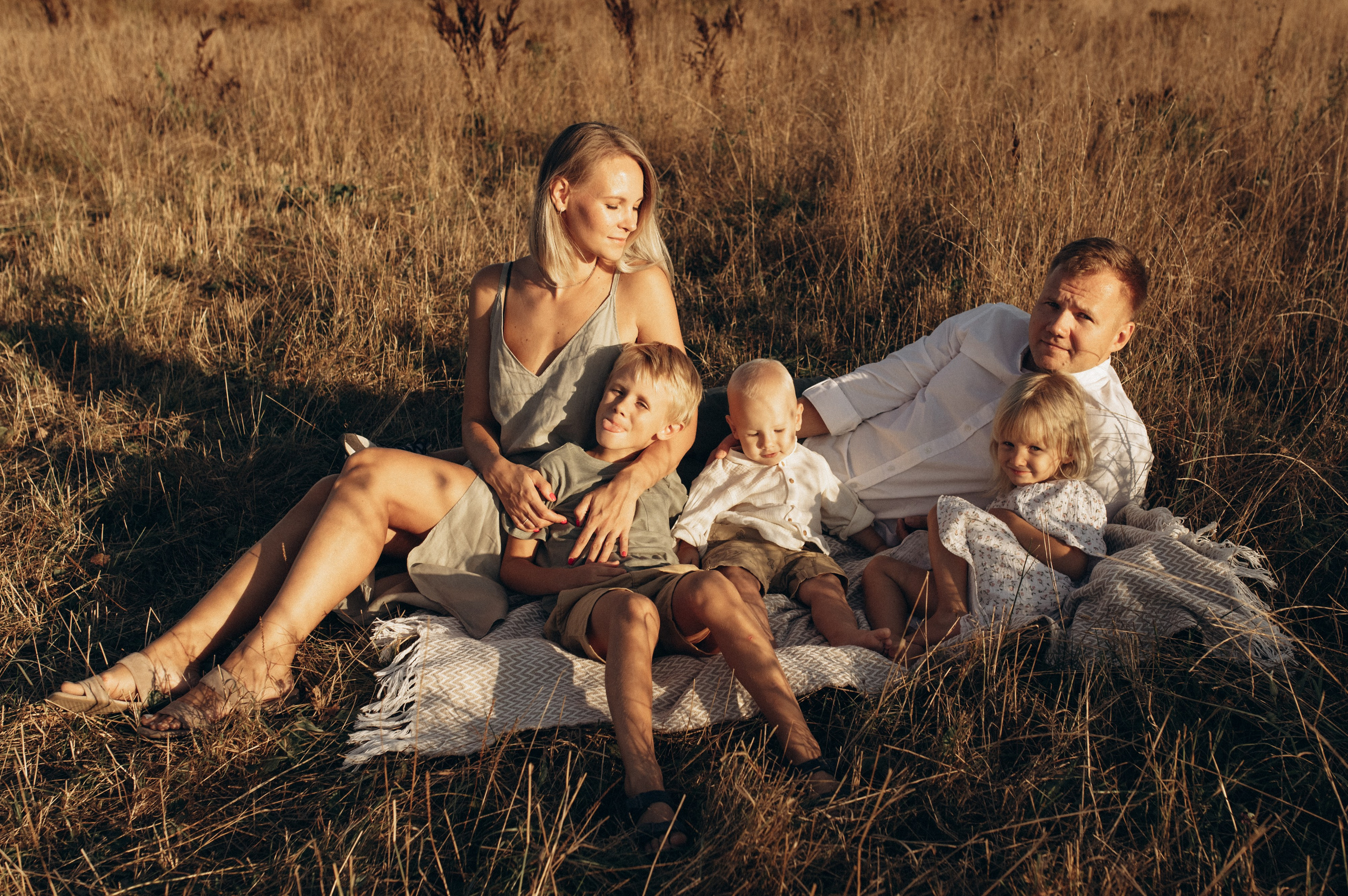 Егор, Оля, Лёва, Вера и Клим. Семейный фотограф МОСКВА/Королёв