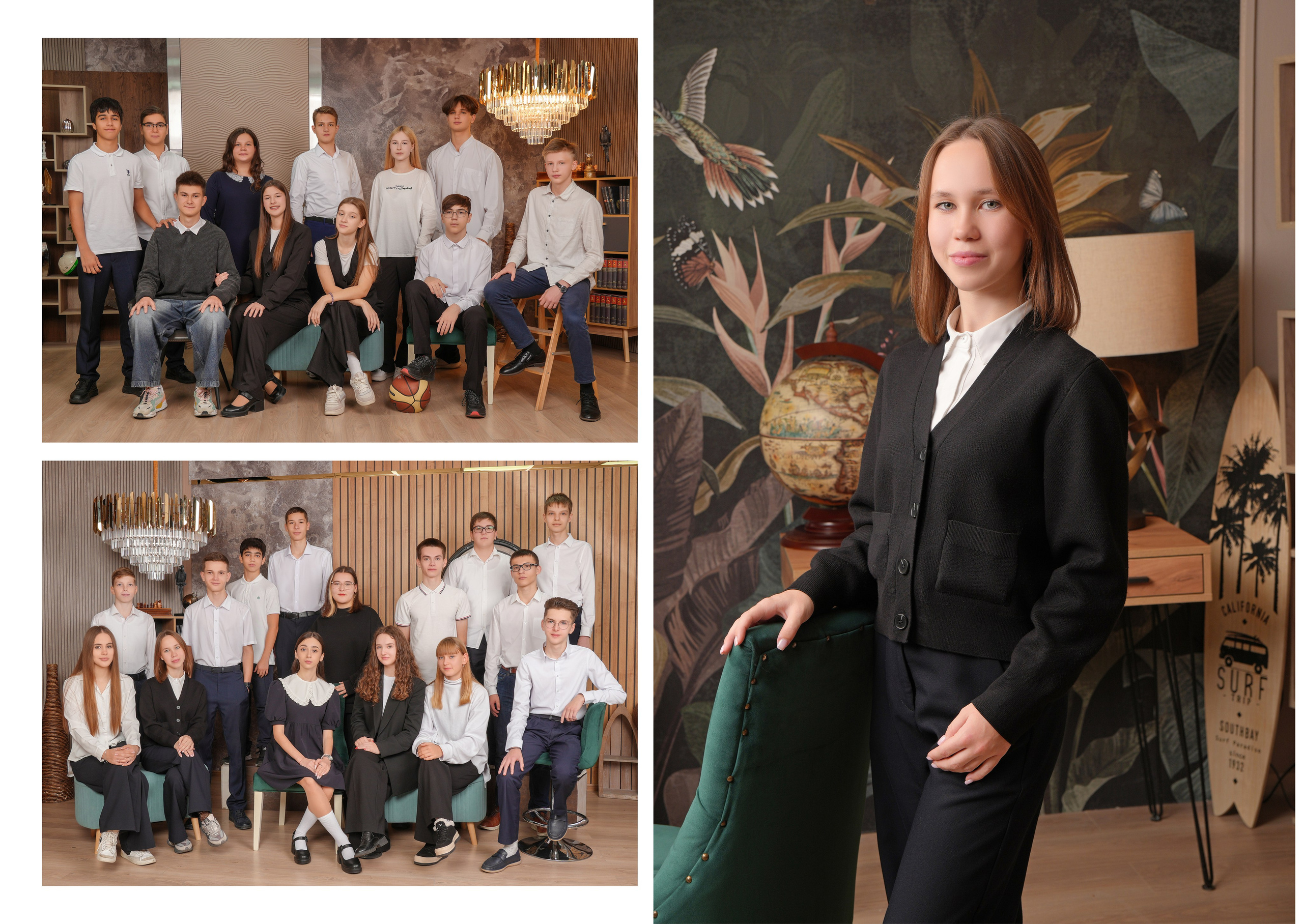 ШКОЛА 2 — 9 «А» класс. Красивый выпускной альбом в Краснодаре