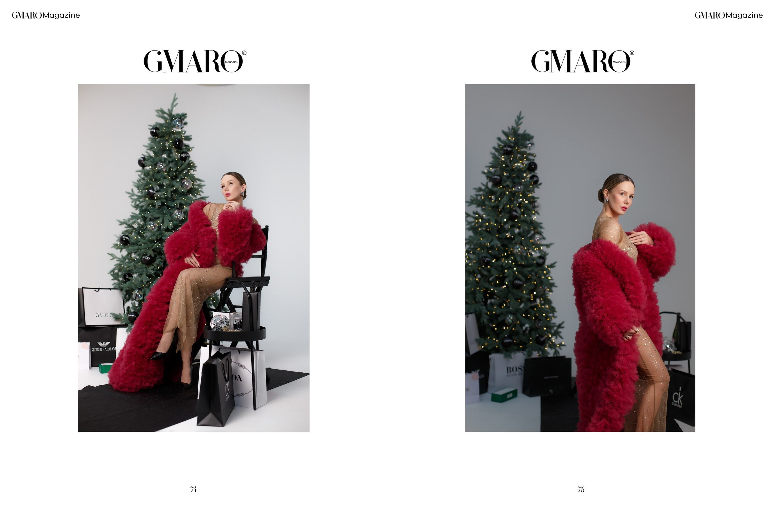 Настя в журнале GMARO (Париж, Франция). Ирина Квасова | Фотограф в стиле VOGUE | Тюмень