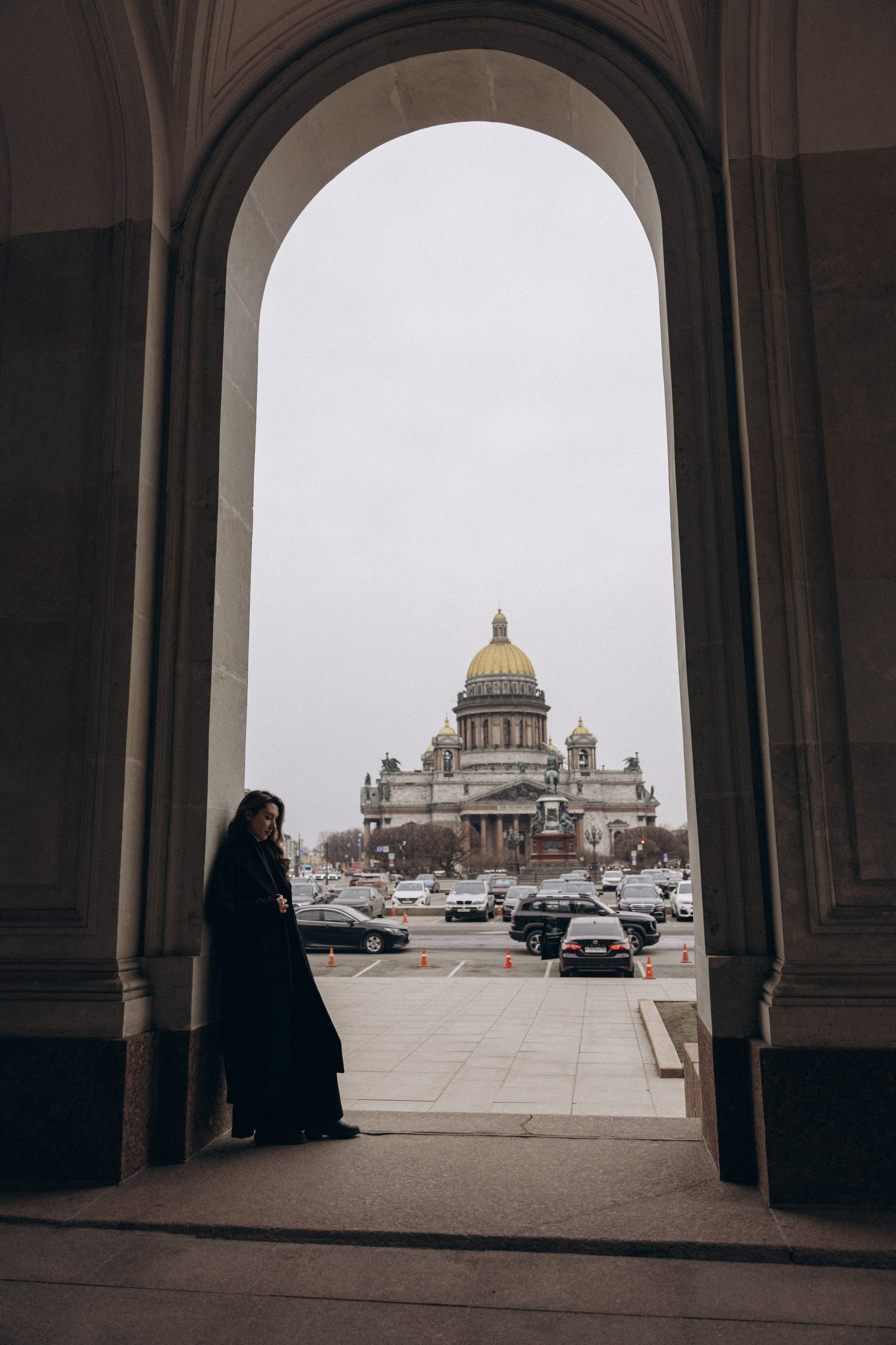 Фотопрогулка на Иссакиевском соборе. Семейный фотограф в Санкт-Петербурге Екатерина Васильева