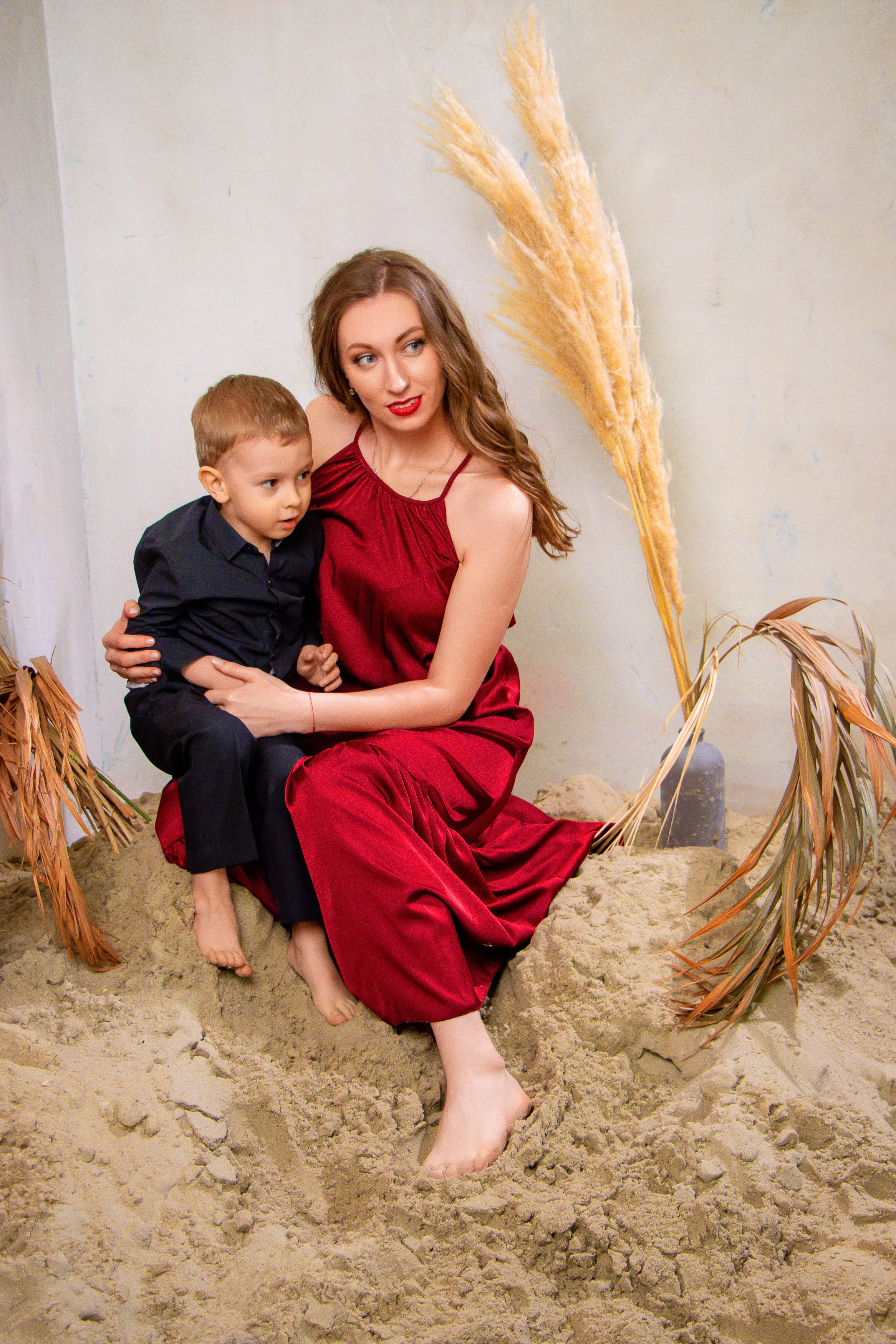 Ангелина с сыном. Фотограф Татьяна Матрос