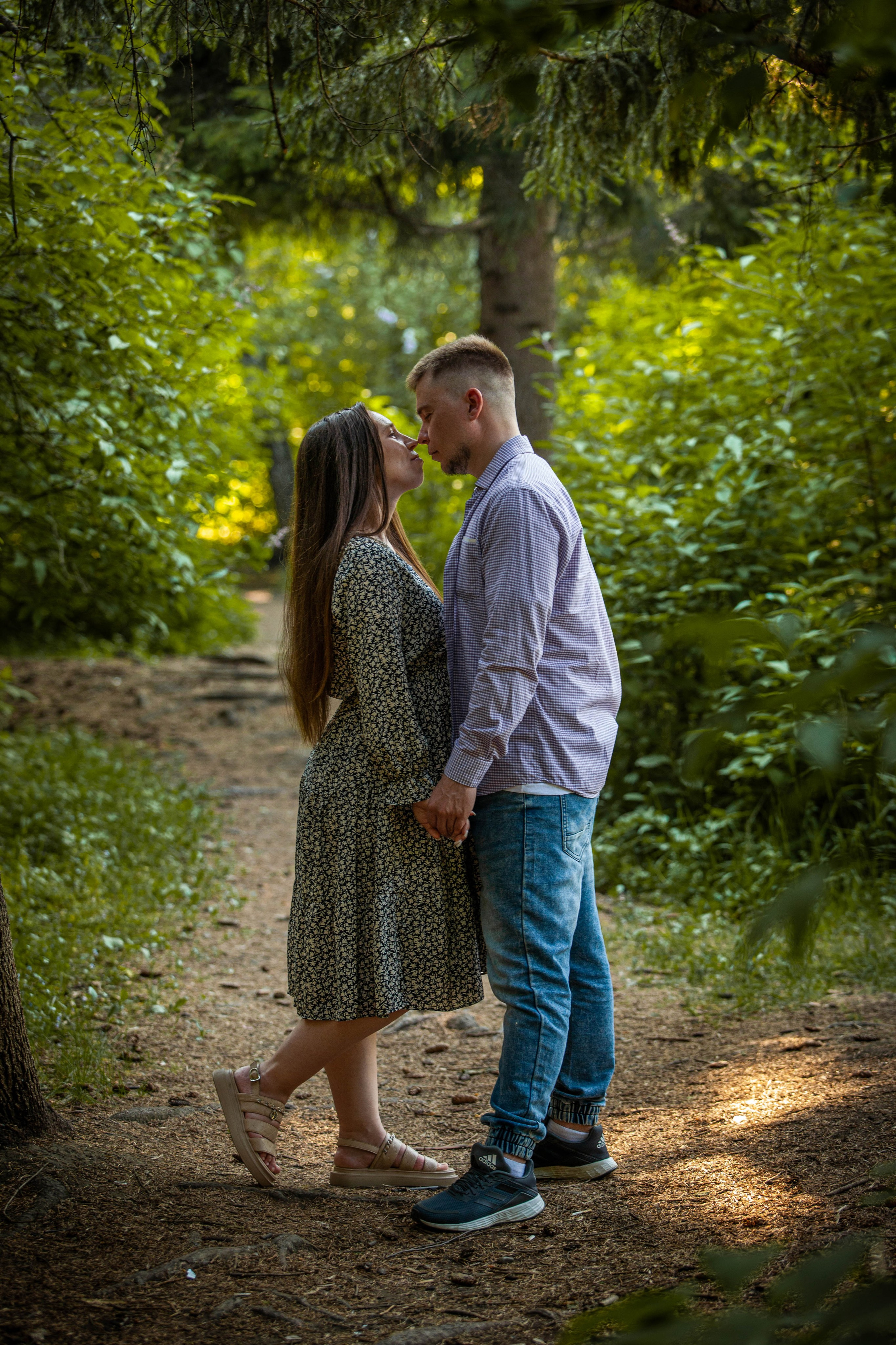 Съемка «В ожидании» Елена и Максим