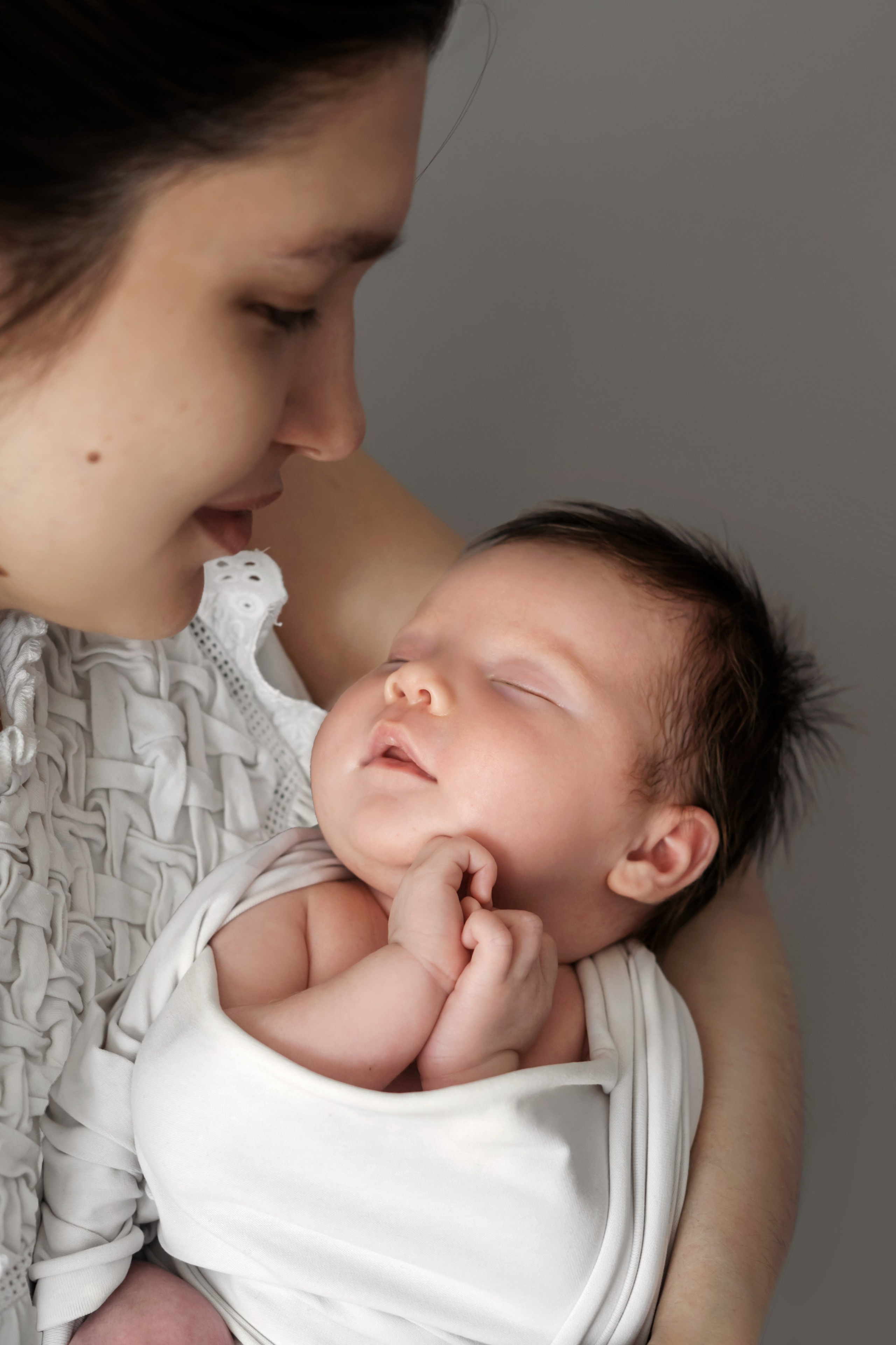 Фото с родителями. Мила Посвит Фотограф новорожденных в Тобольске