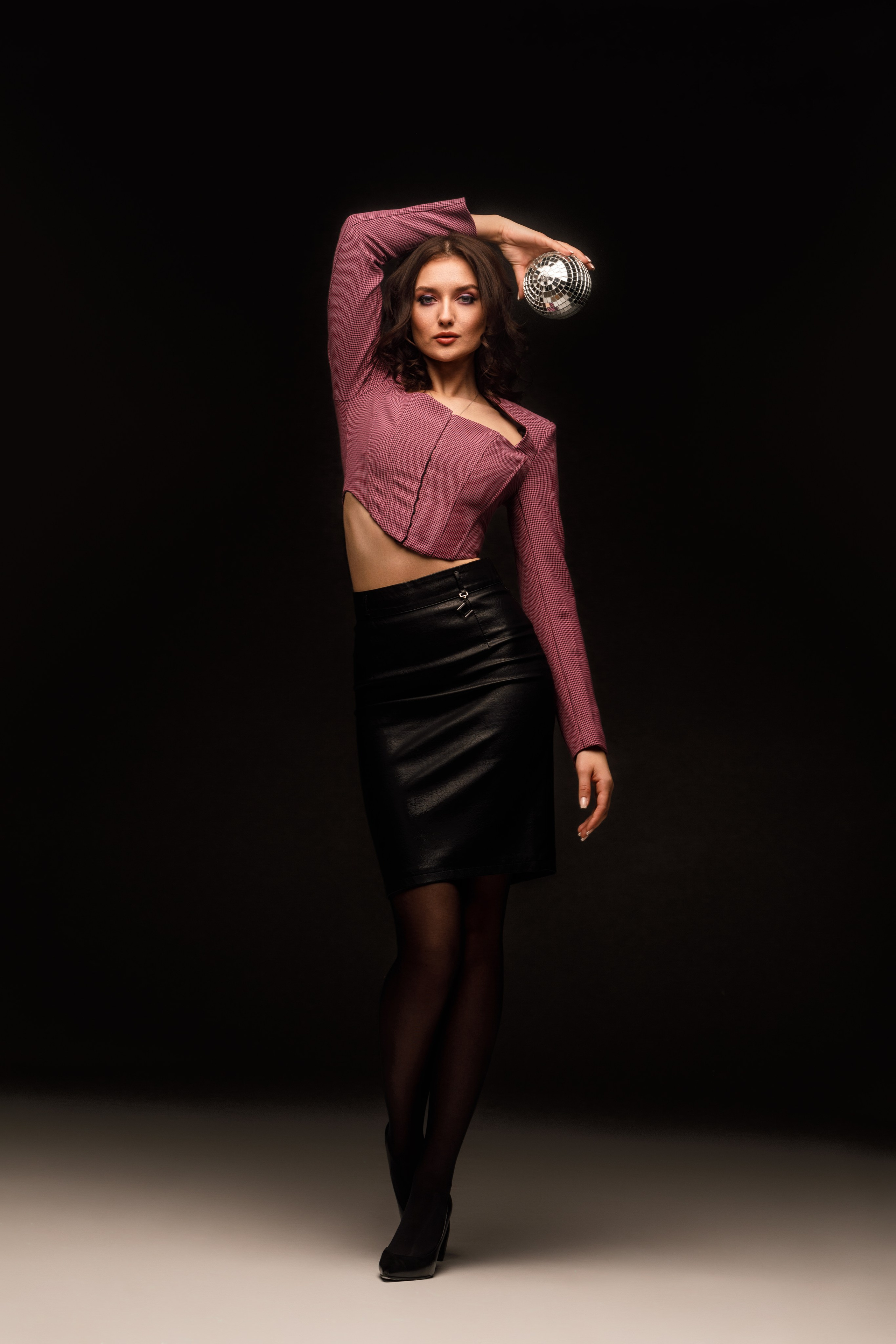 Съемка в студии на циклораме с Анастасией для «себя»