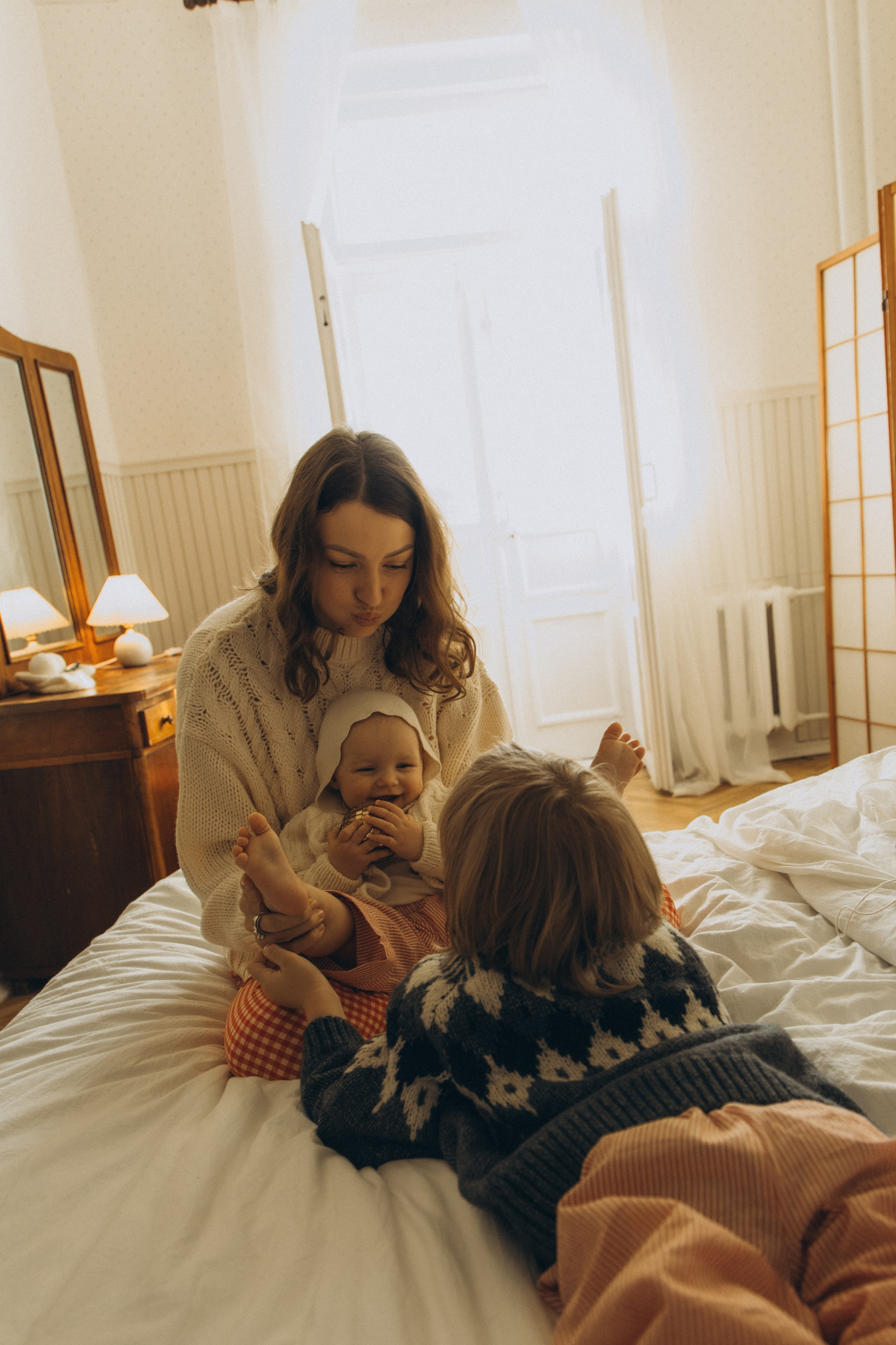 Теплая новогодняя история. Семейный фотограф в Москве Лоншакова Кристина