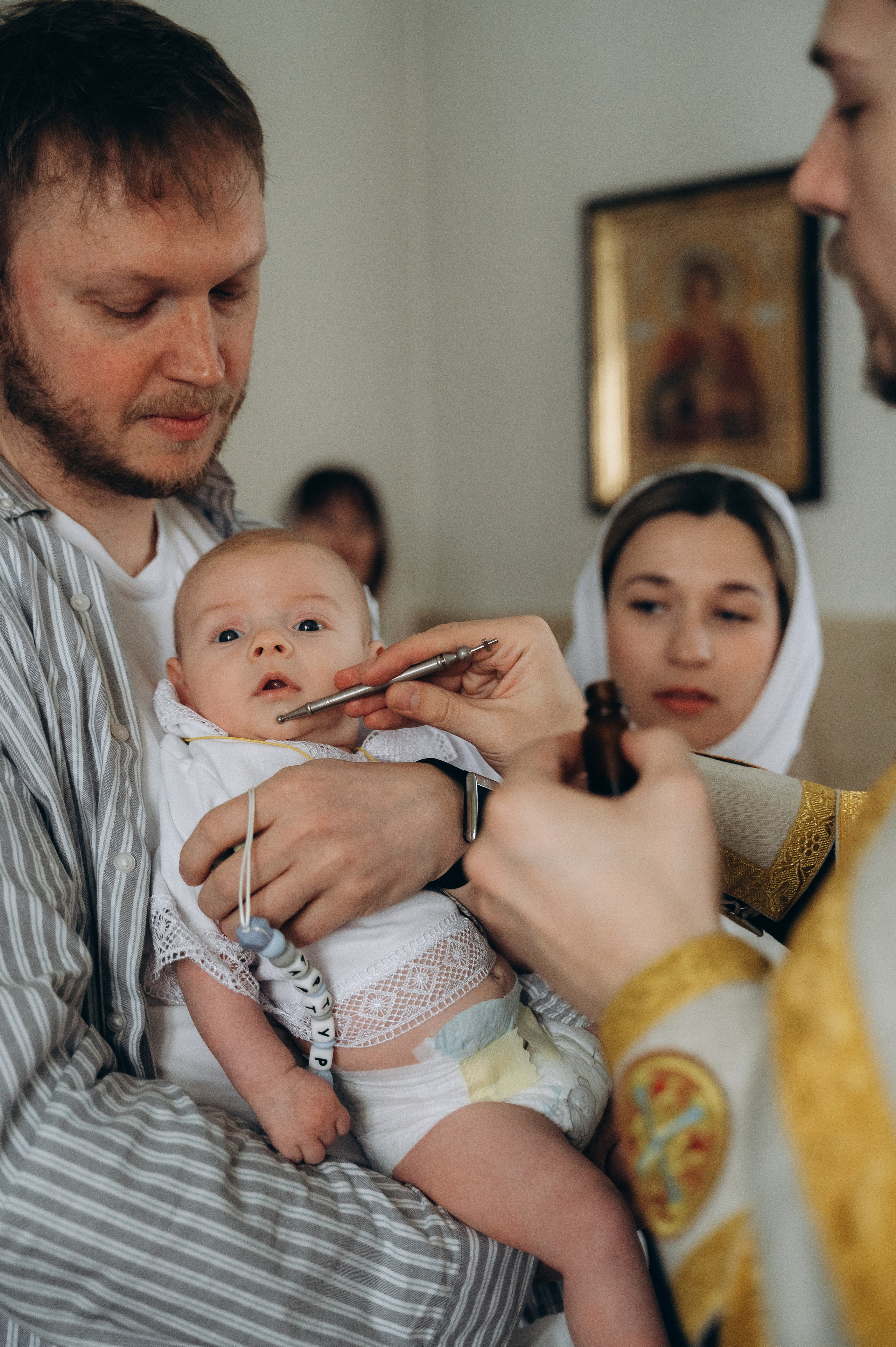 Крещение Артура (Храм Марии Магдалины). Семейный фотограф в Минске Дарья Дреко