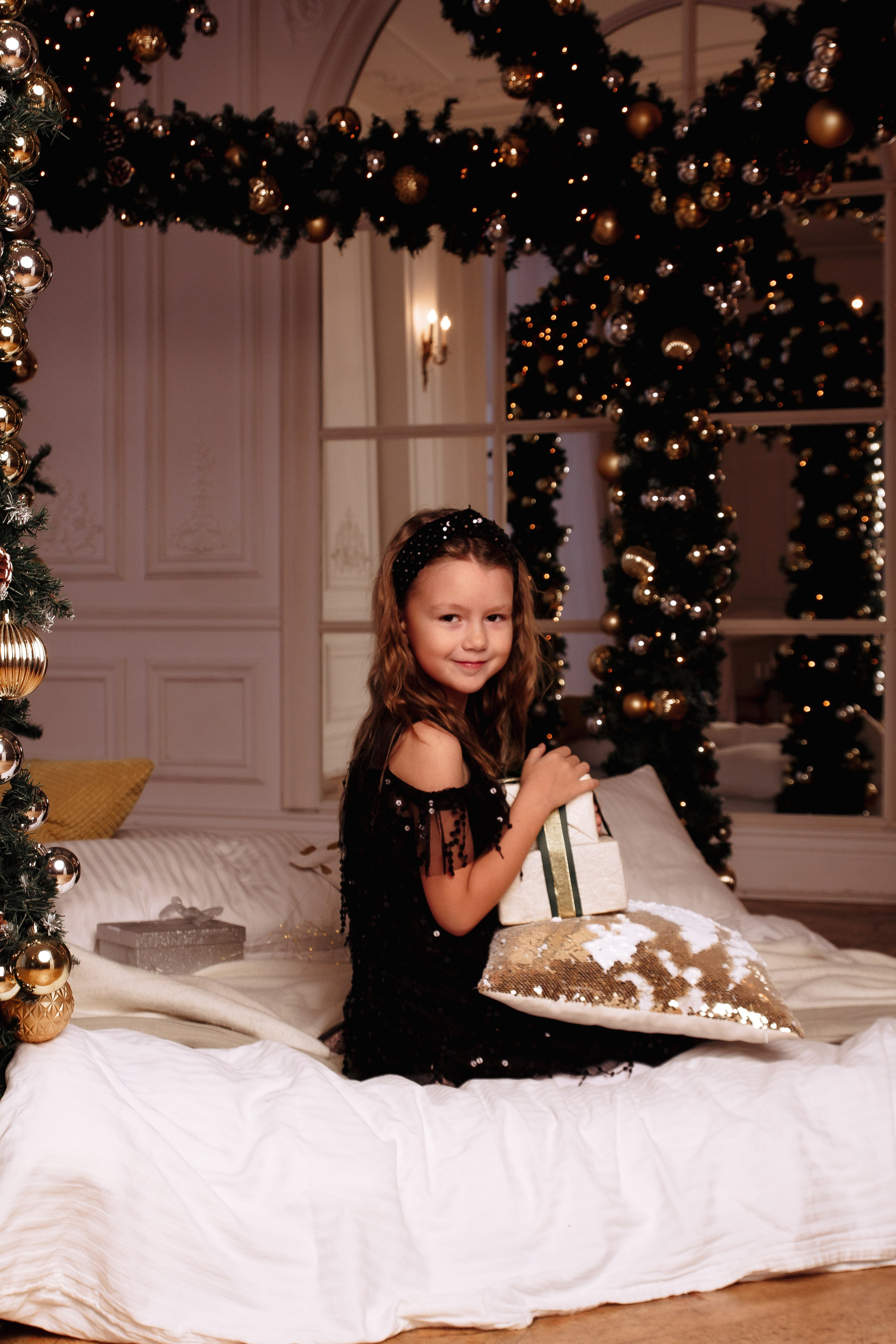Стильное рождество. Детский| Семейный фотограф в Санкт-Петербурге Коршунова Анна