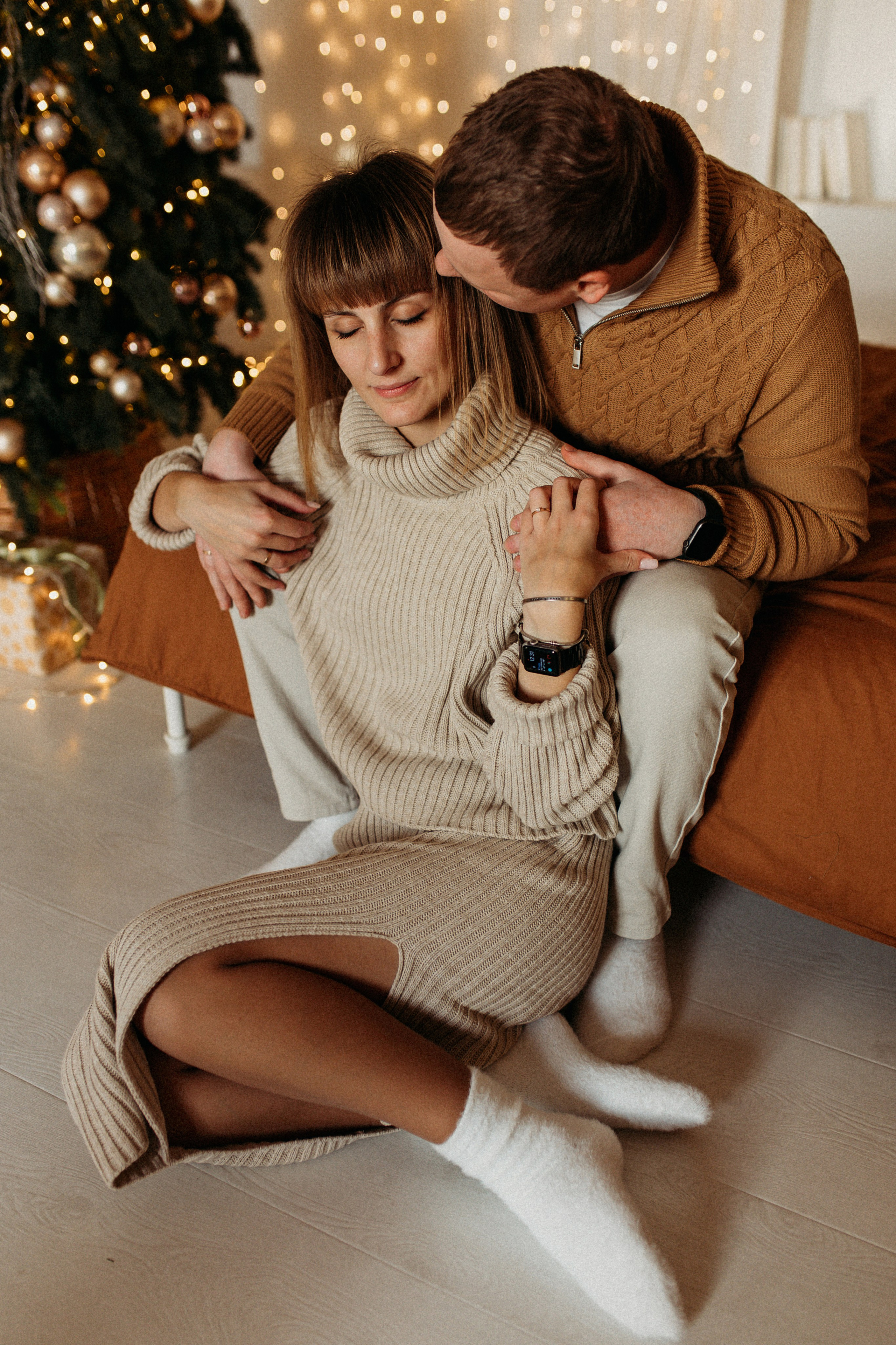 Семейная Новогодняя в студии. Фотограф Тверь. Свадебные, семейные, индивидуальные фотосессии