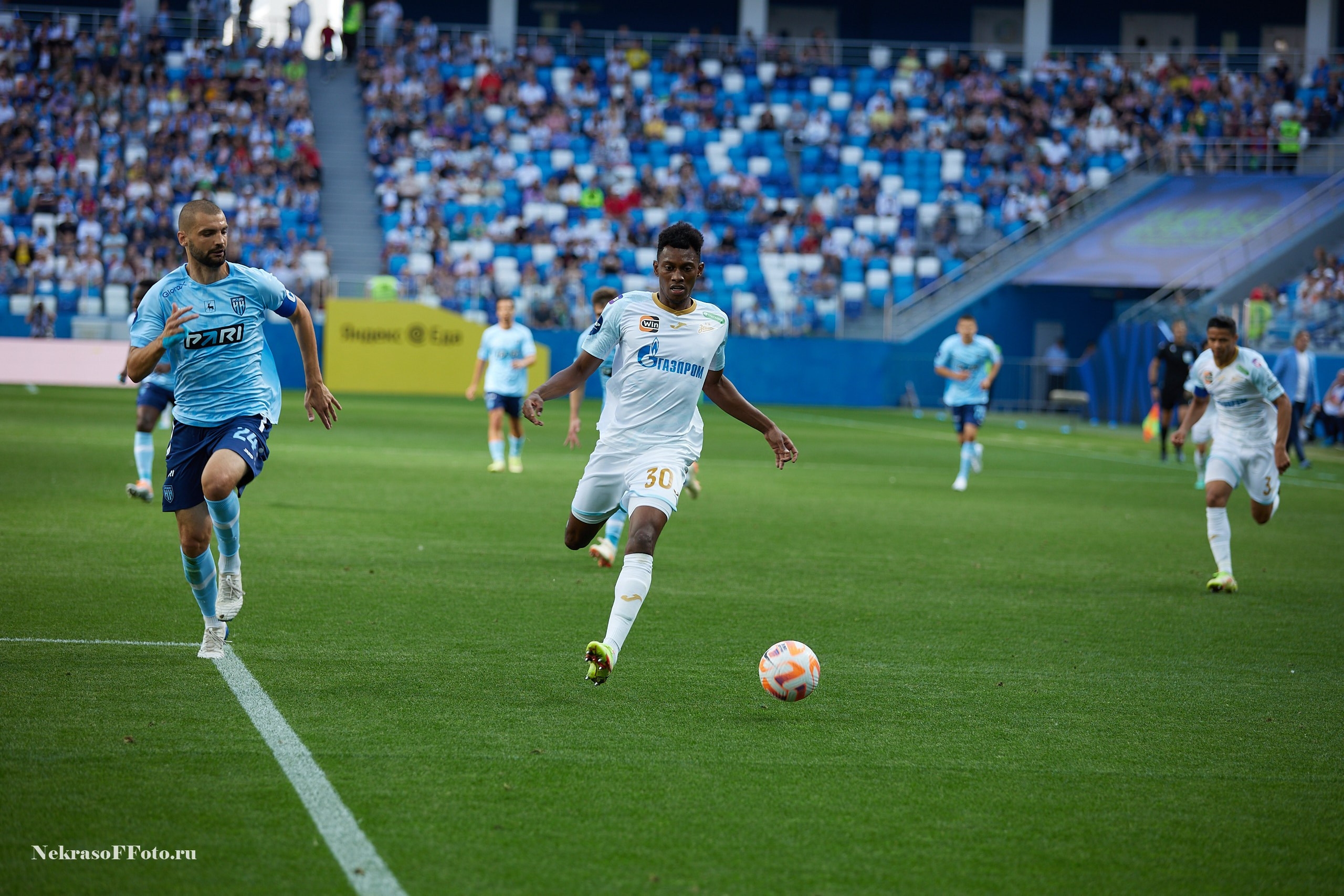 РПЛ ФК Зенит — ФК Пари НН. Спортивный фотограф Некрасов Денис