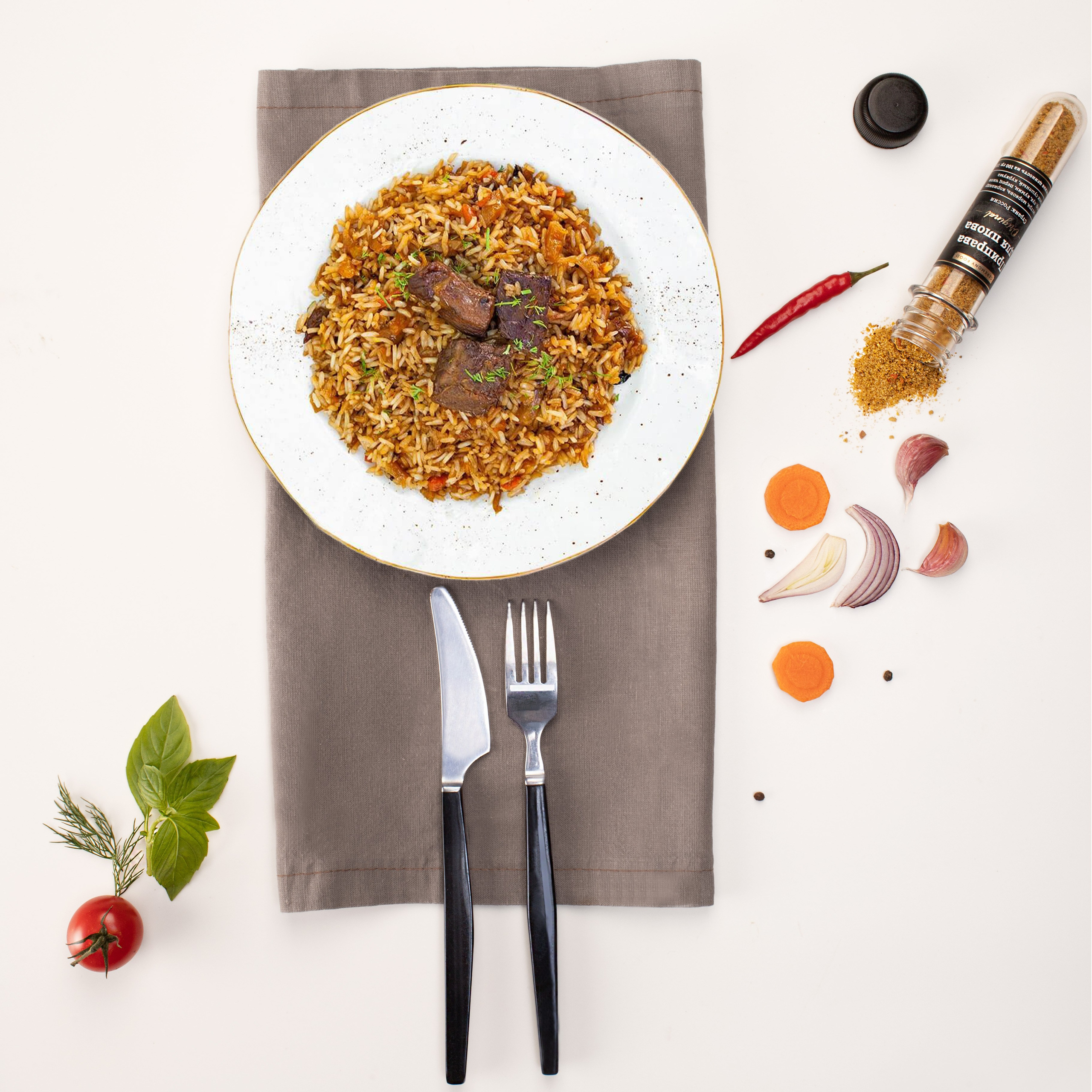 Специи. Предметная фотография