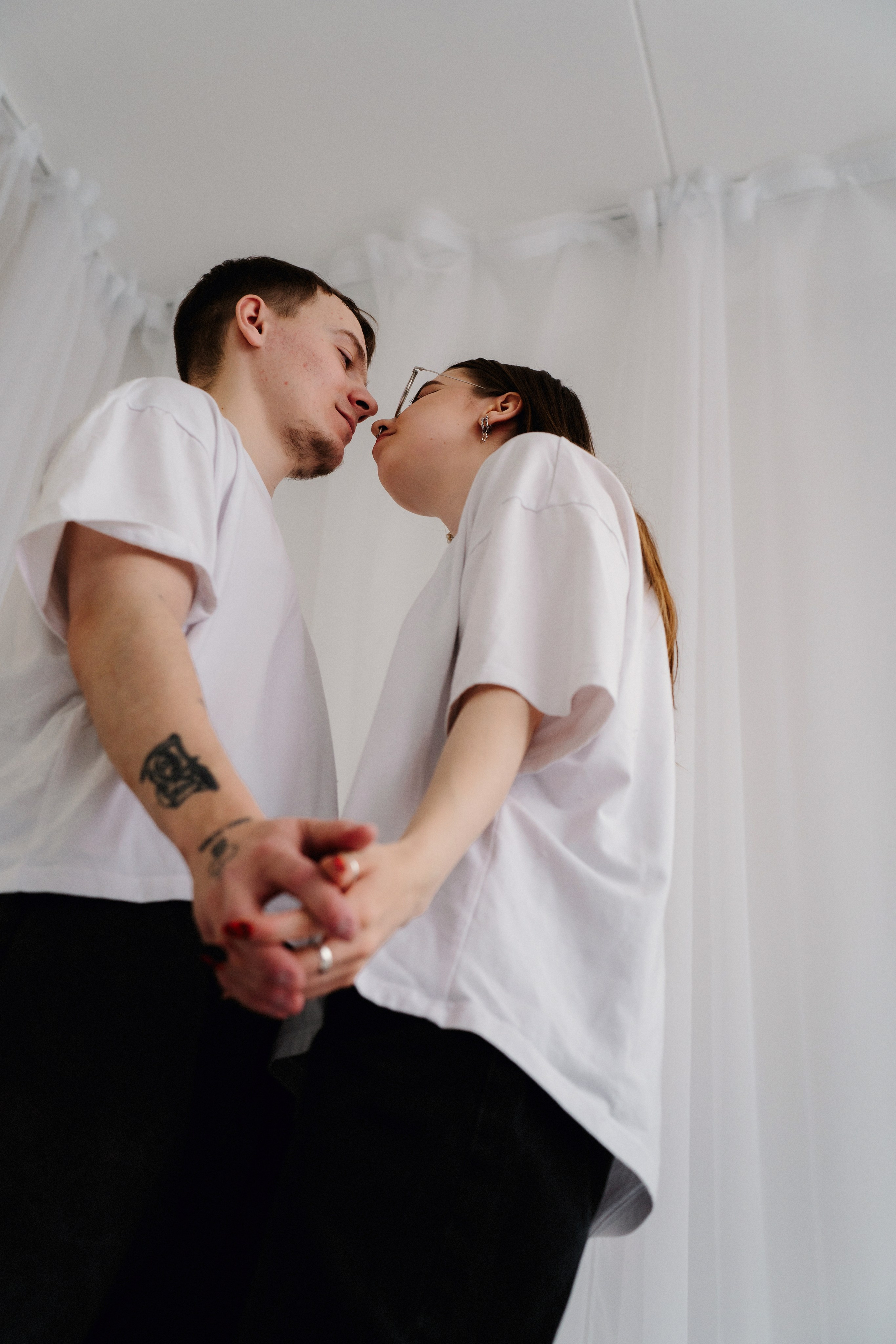 Лера и Леша. Студийная съемка. Яна Орехова. Фотограф в Томске