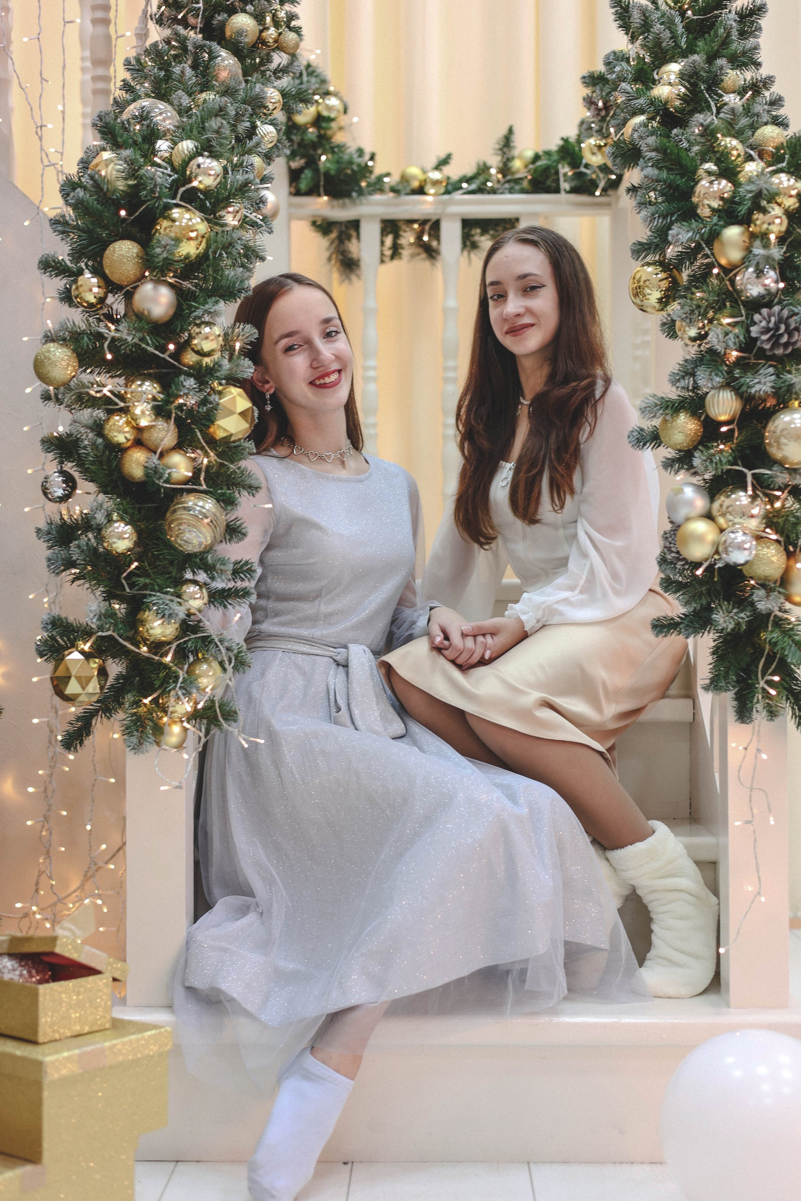 Новогодняя история «Ирина и ее семья». Фотограф в Москве Анастасия Калинина