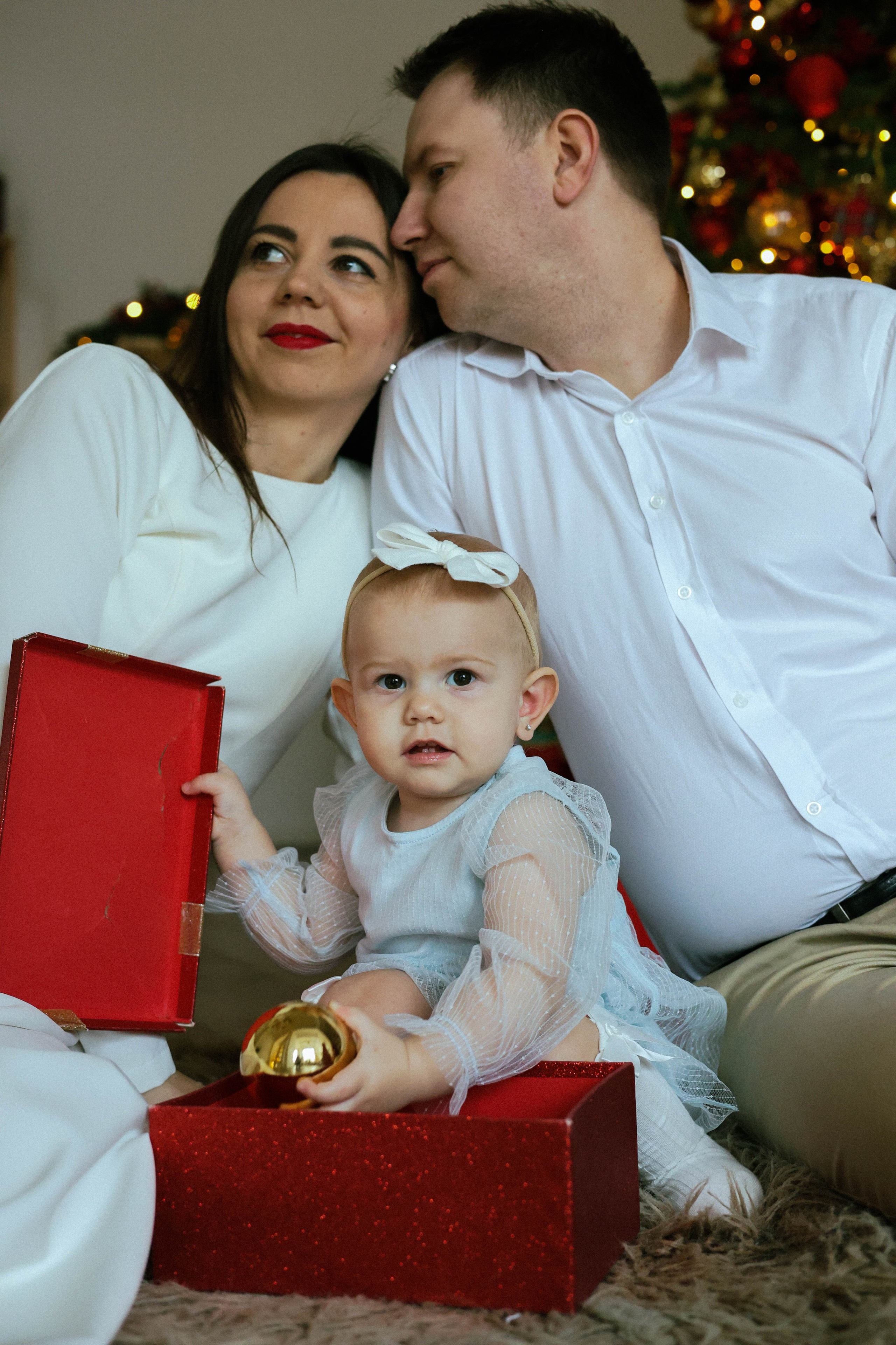 Новогодняя история «Ирина и ее семья». Фотограф в Москве Анастасия Калинина