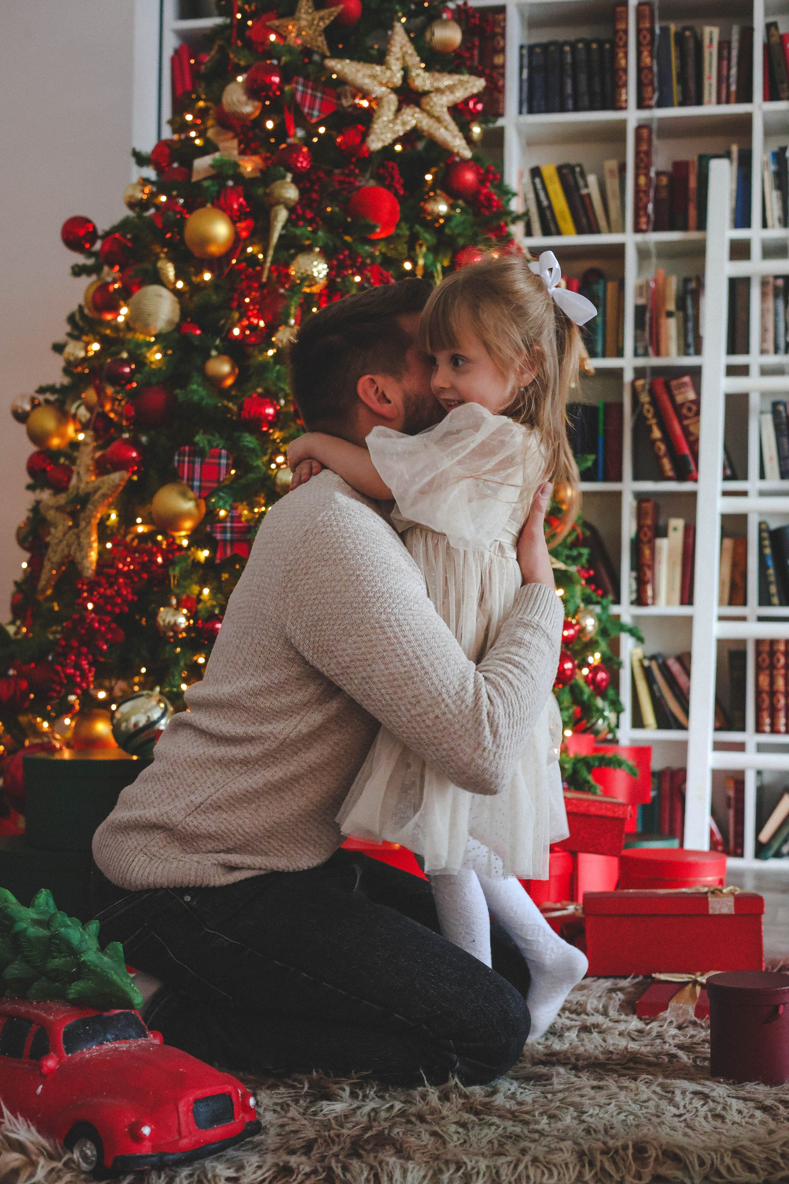 Новогодняя история «Кира и ее семья». Фотограф в Москве Анастасия Калинина