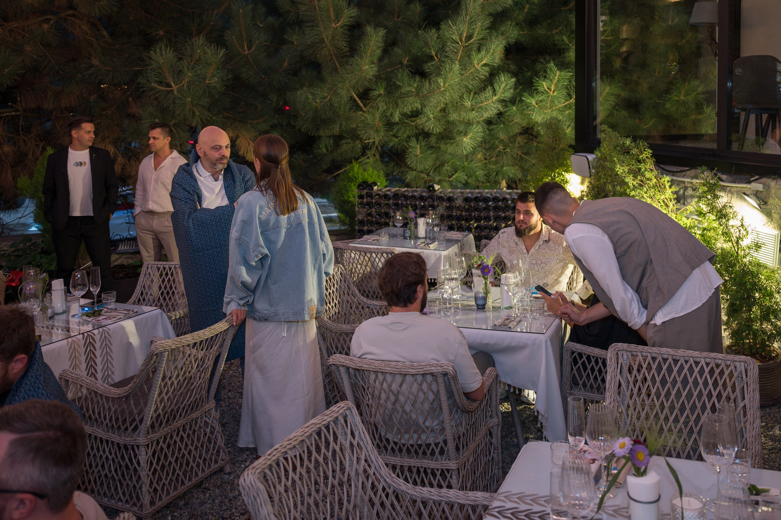 Гастрономический ужин в ресторане Co-Co Chalet. Репортажный фотограф в Красной Поляне и Сочи Павлюченко Екатерина