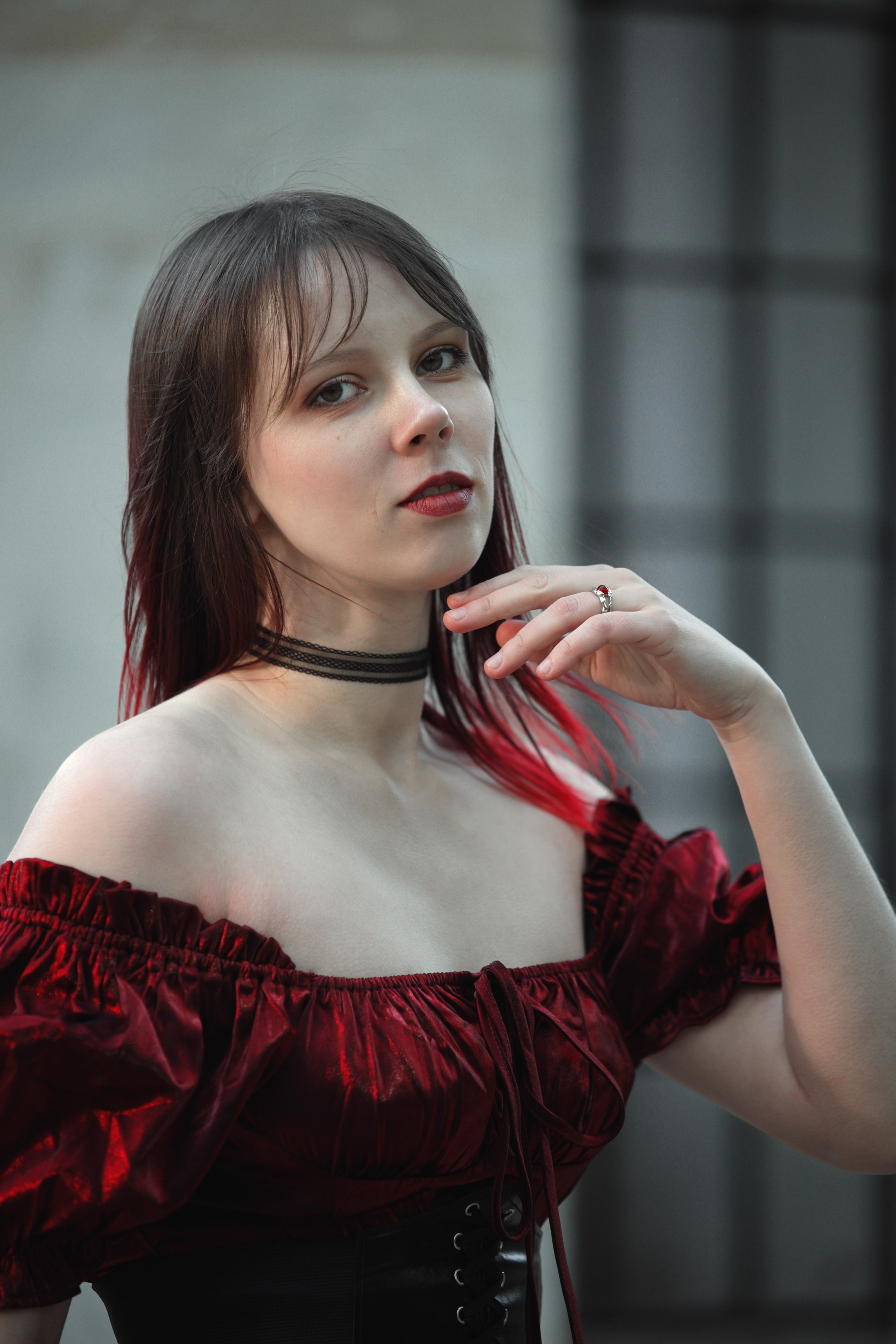 Jungfrau in Rot. Арт-фотограф. Coffelisk