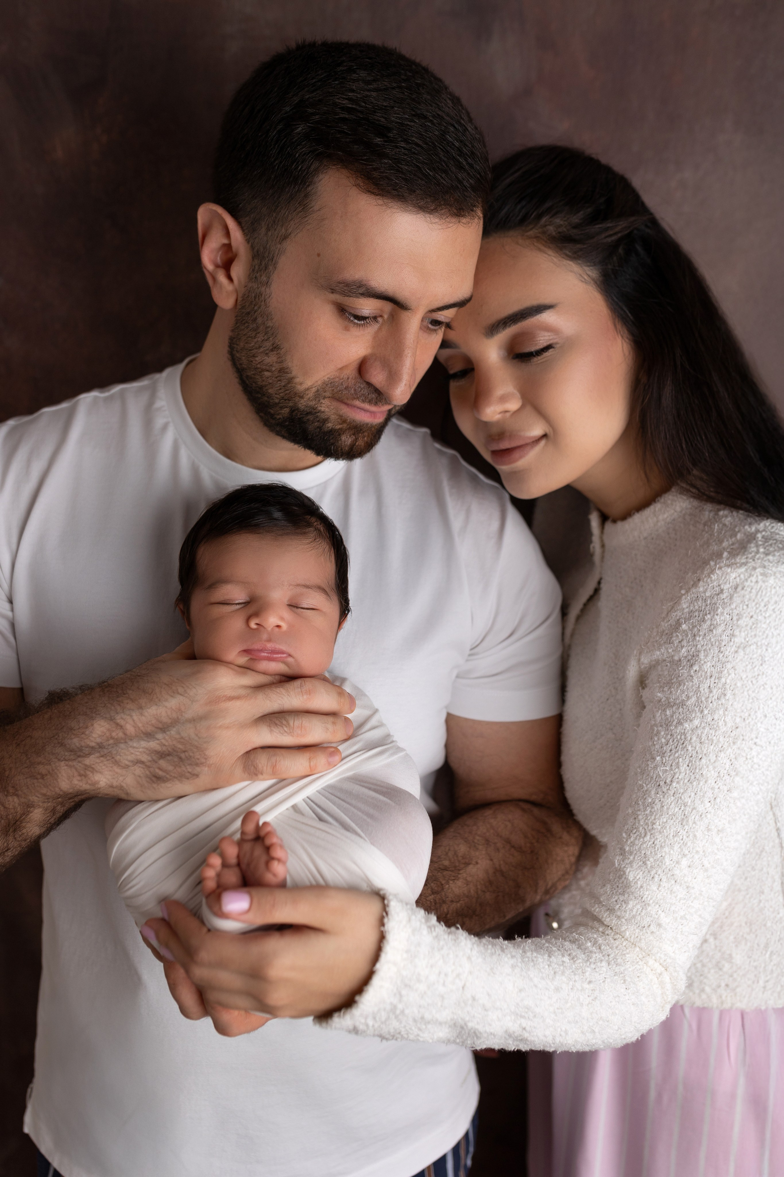 Семья. Фотограф новорождённых в Москве Светлана Юхновец