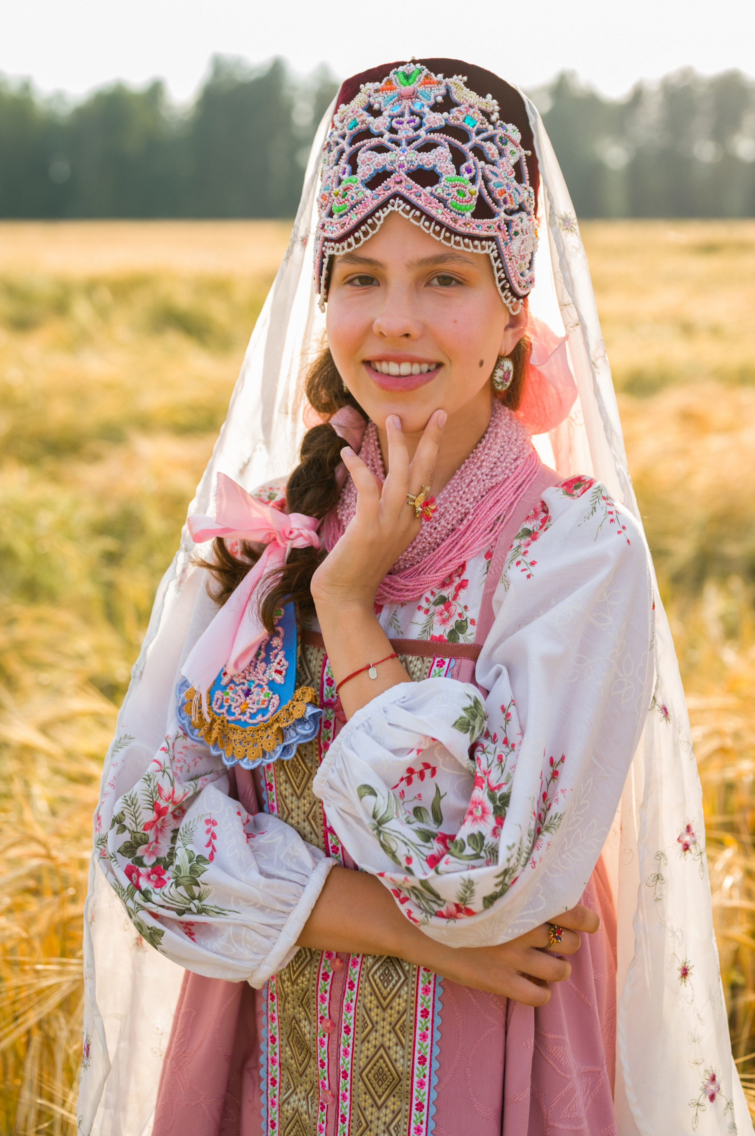 Фотосессия в русском народном костюме. Фотограф Юлия Кондратьева