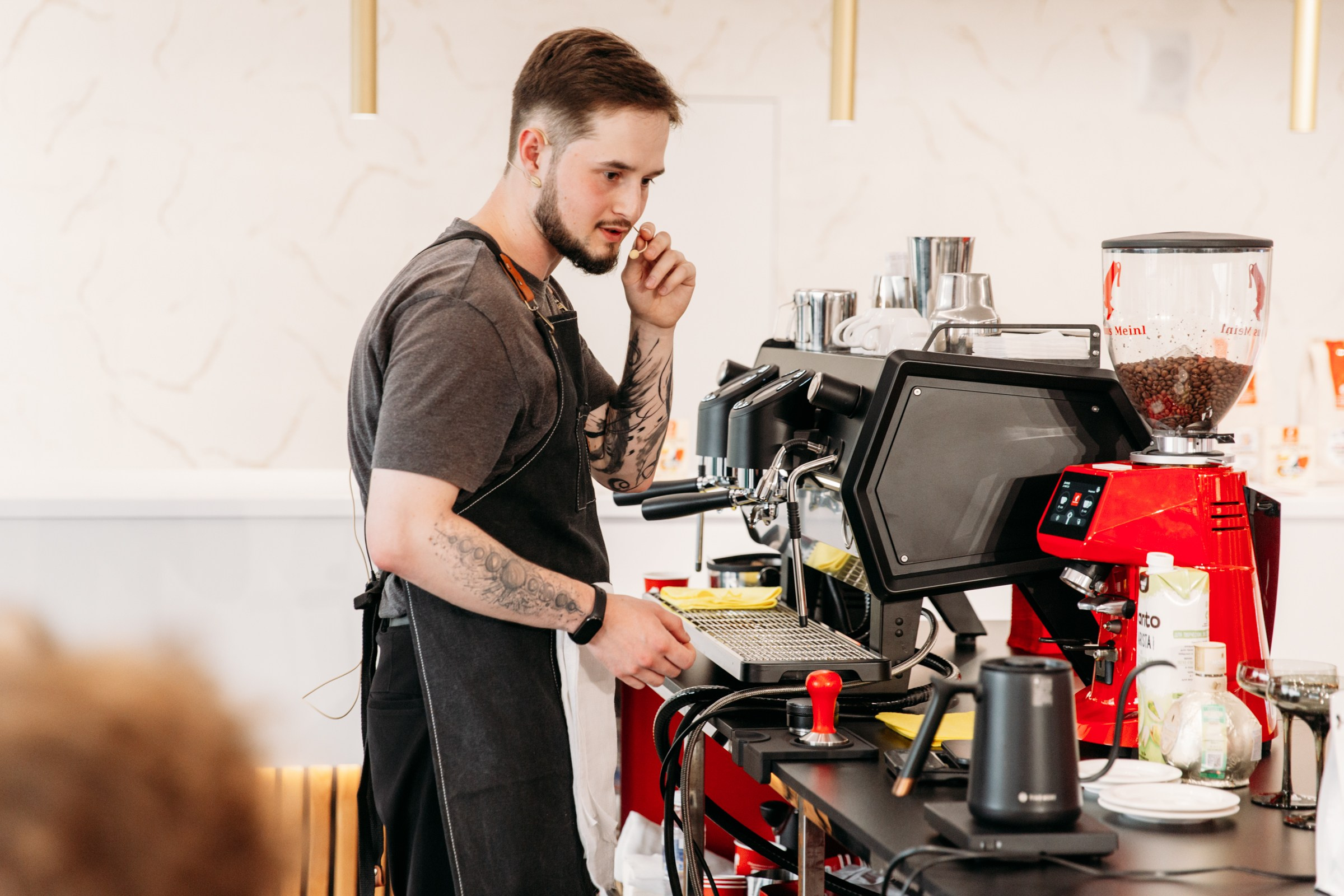 Чемпионат для бариста от Julius Meinl 2025. Фотограф в Иркутске Евгения Айвазова