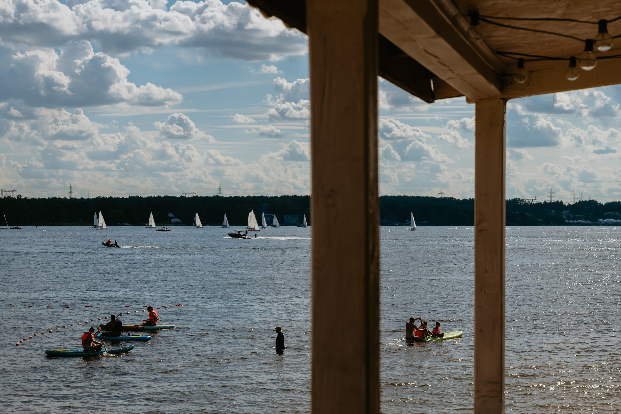 Репортаж со дня рождения на природе
