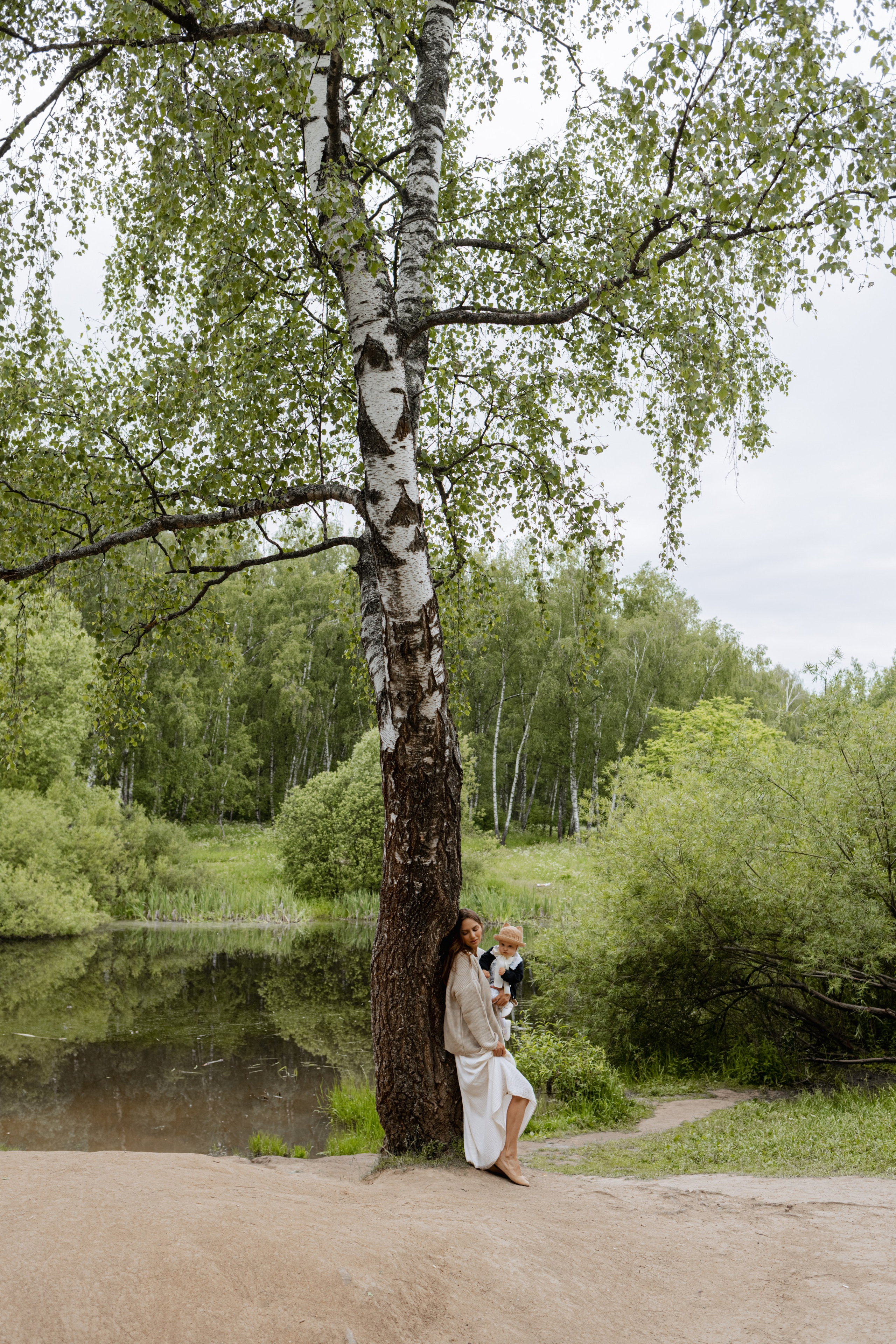 На природе. Фотограф Москва