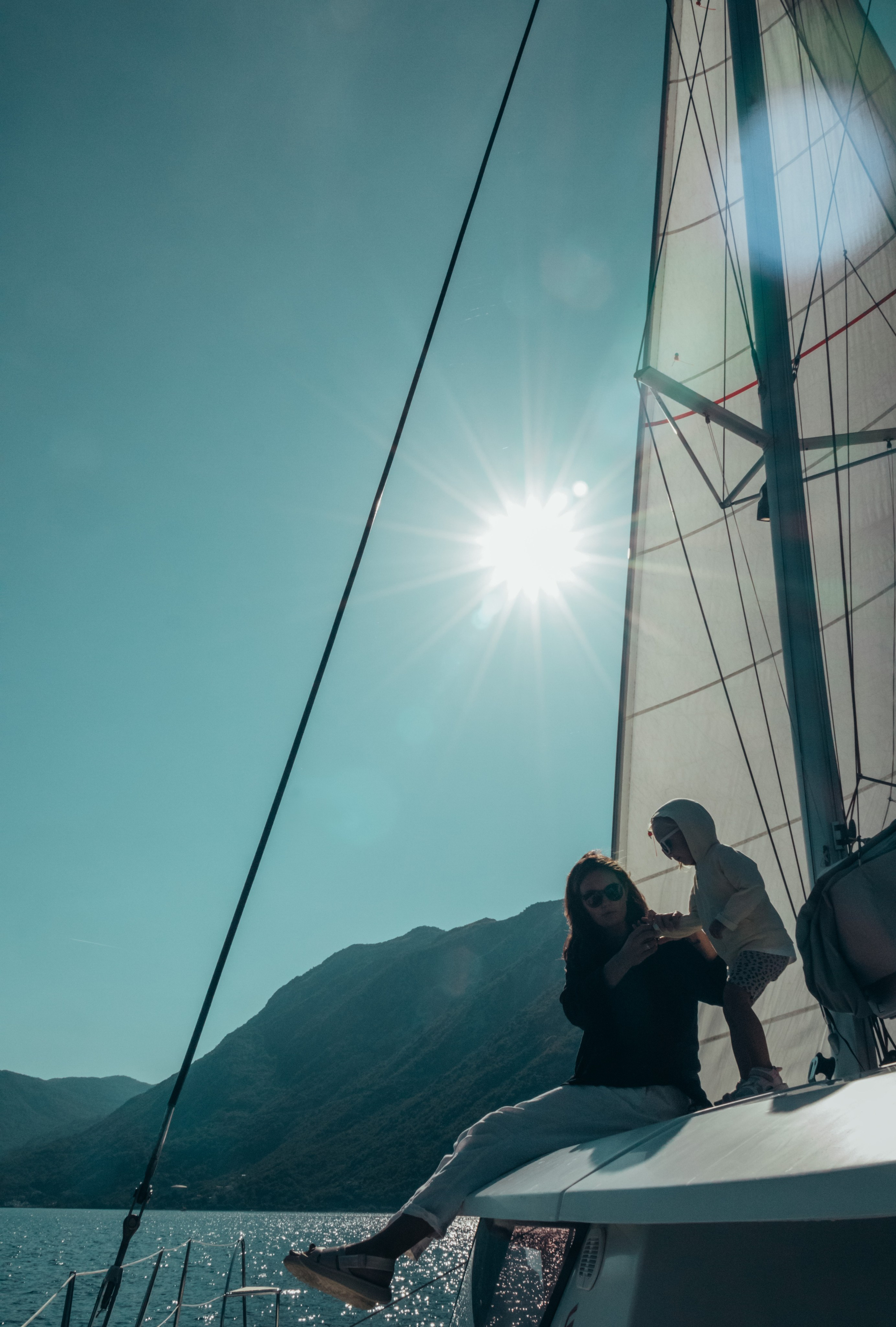 Family photoshoot in Montenegro. Portrait photographer in Tivat Montenegro Katerina Kirsanova