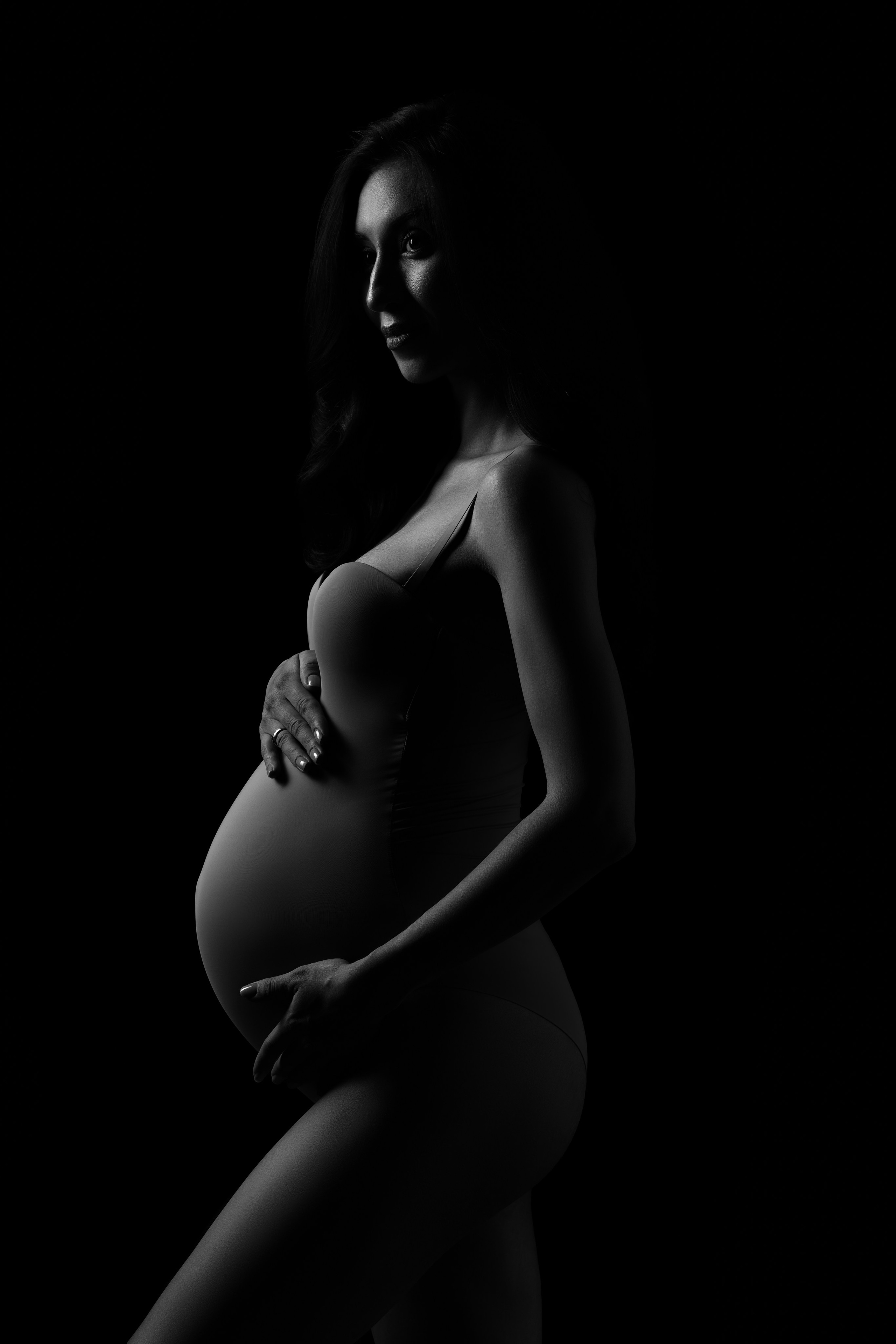 Фотосессия беременности в стиле «Минимализм». Виктория Беник