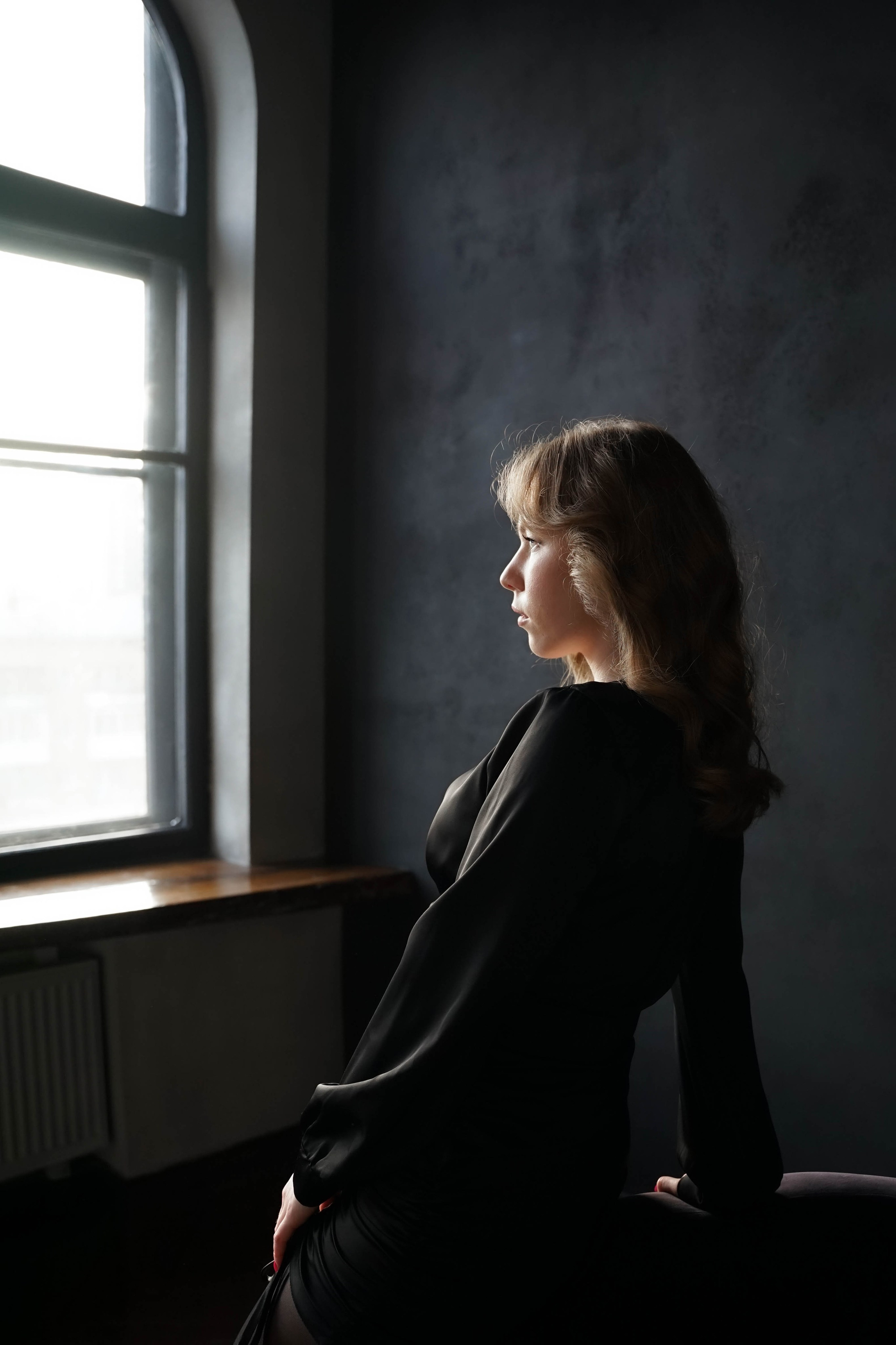 Женский портрет в студии