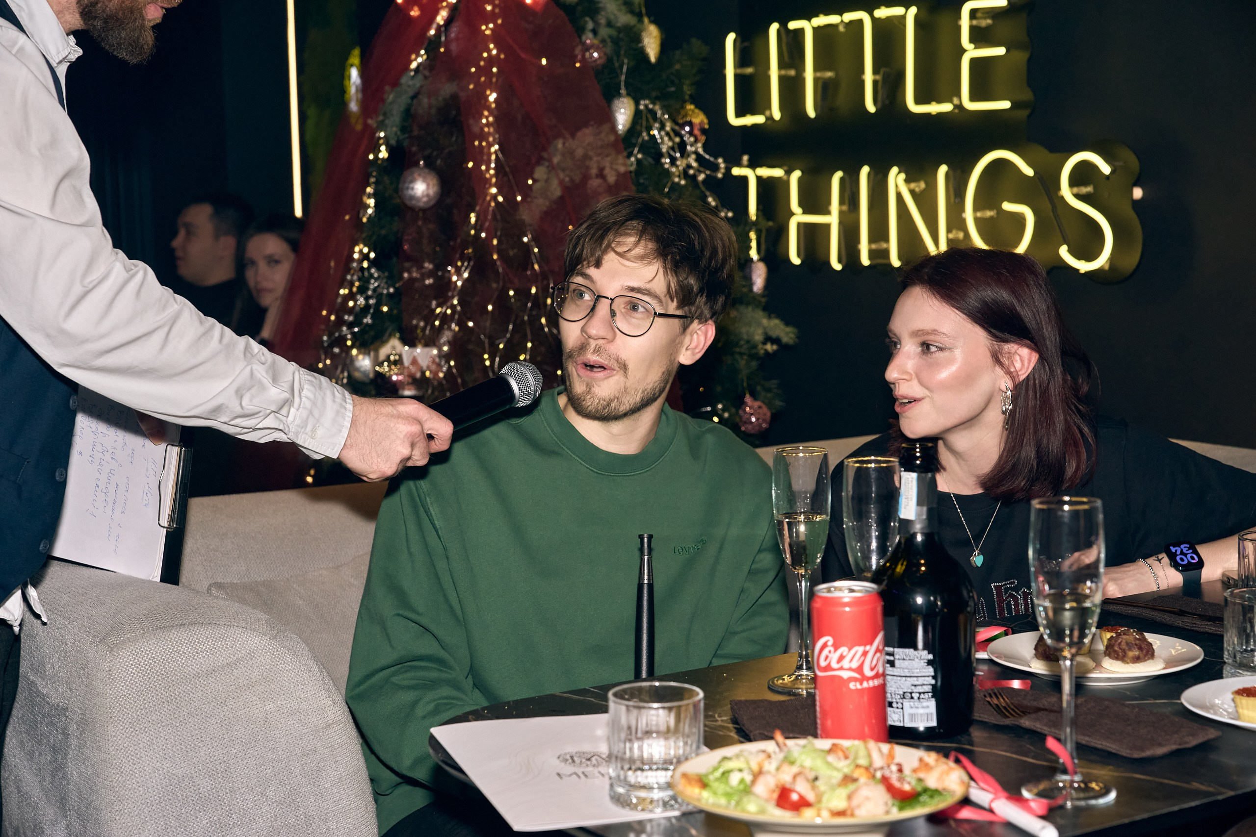 Новогодняя ночь в Мята Platinum. Контент-фотограф в Москве Тима Забабурин