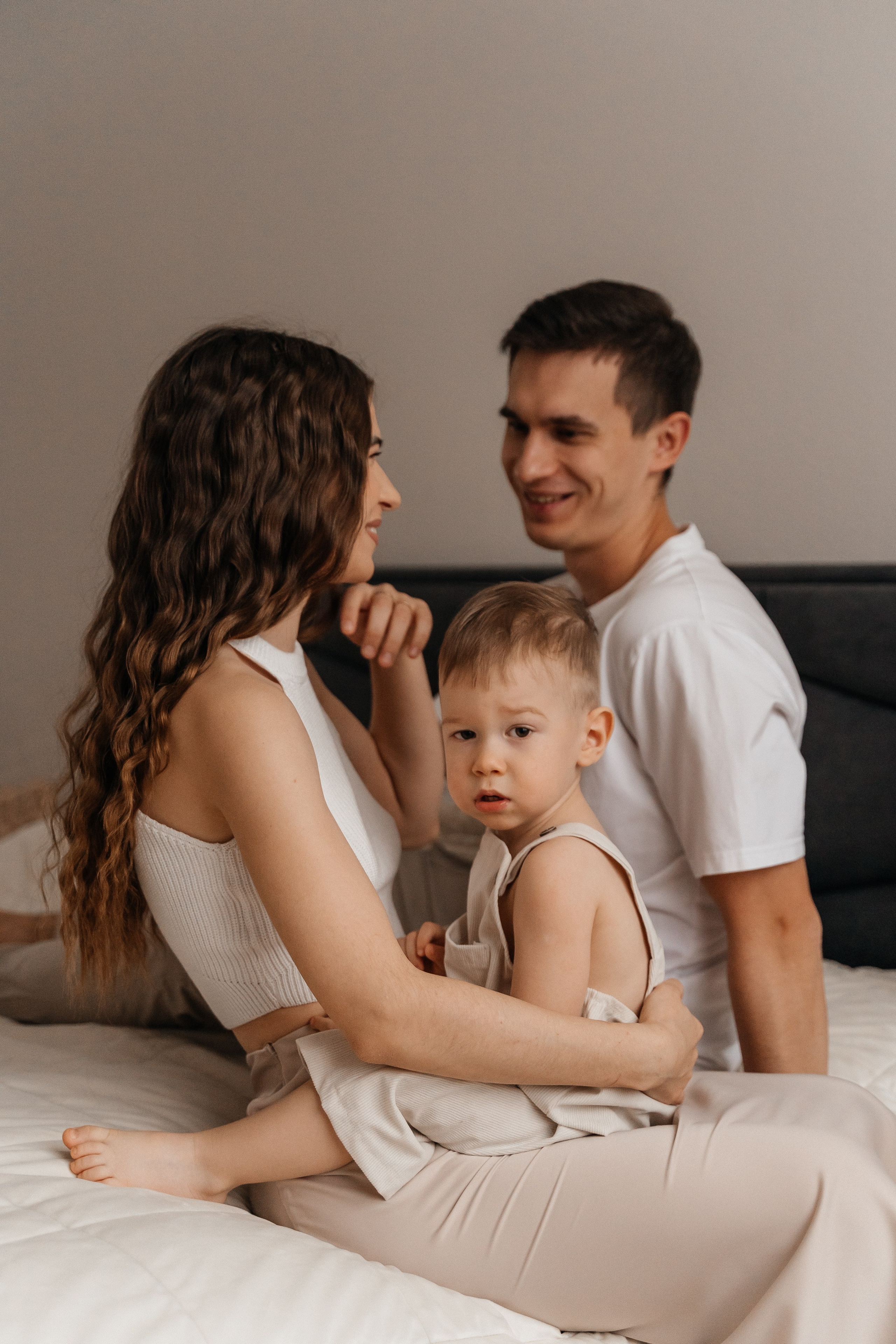 Вадим, Юля и Мирон. Волик Мария