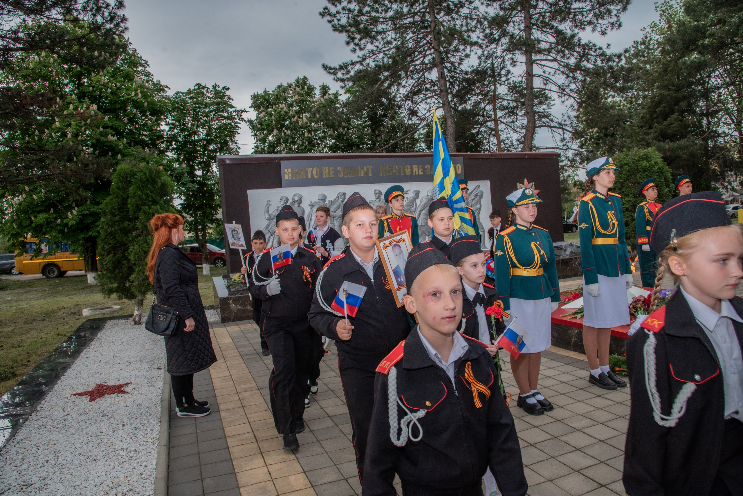Репортаж для СМИ_9мая_п.Агроном (цветокор). Детский и семейный фотограф Краснодар / Сочи Сергеева Олеся