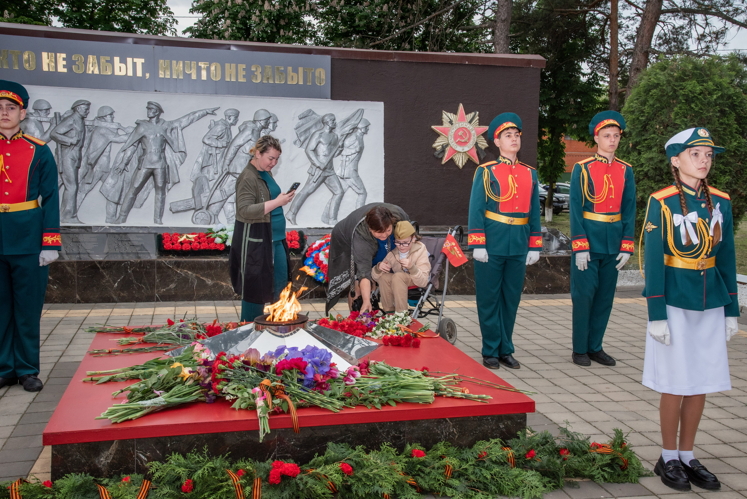 Репортаж для СМИ_9мая_п.Агроном (цветокор). Детский и семейный фотограф Краснодар / Сочи Сергеева Олеся