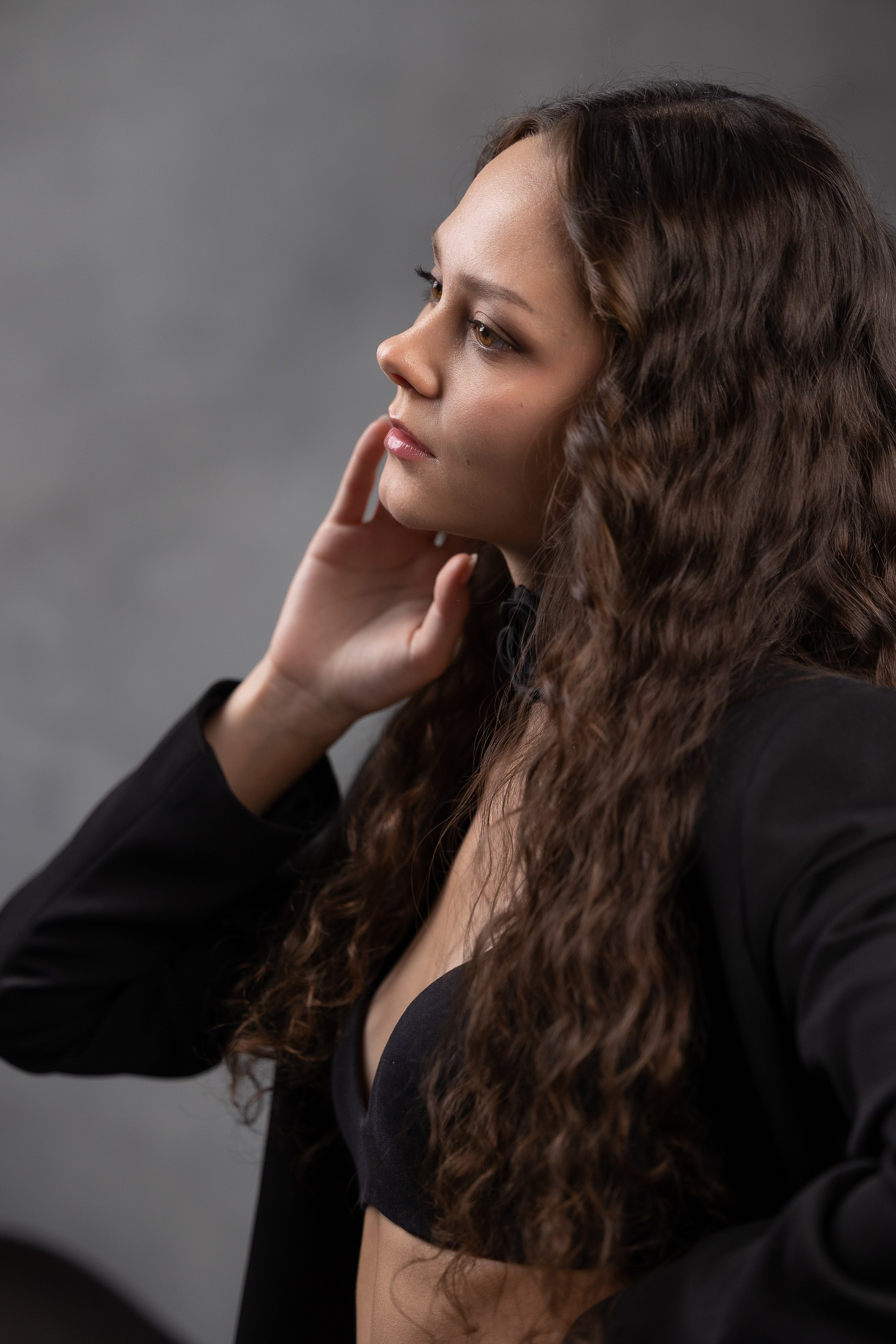 Студийная съемка, модель Дана. Главная