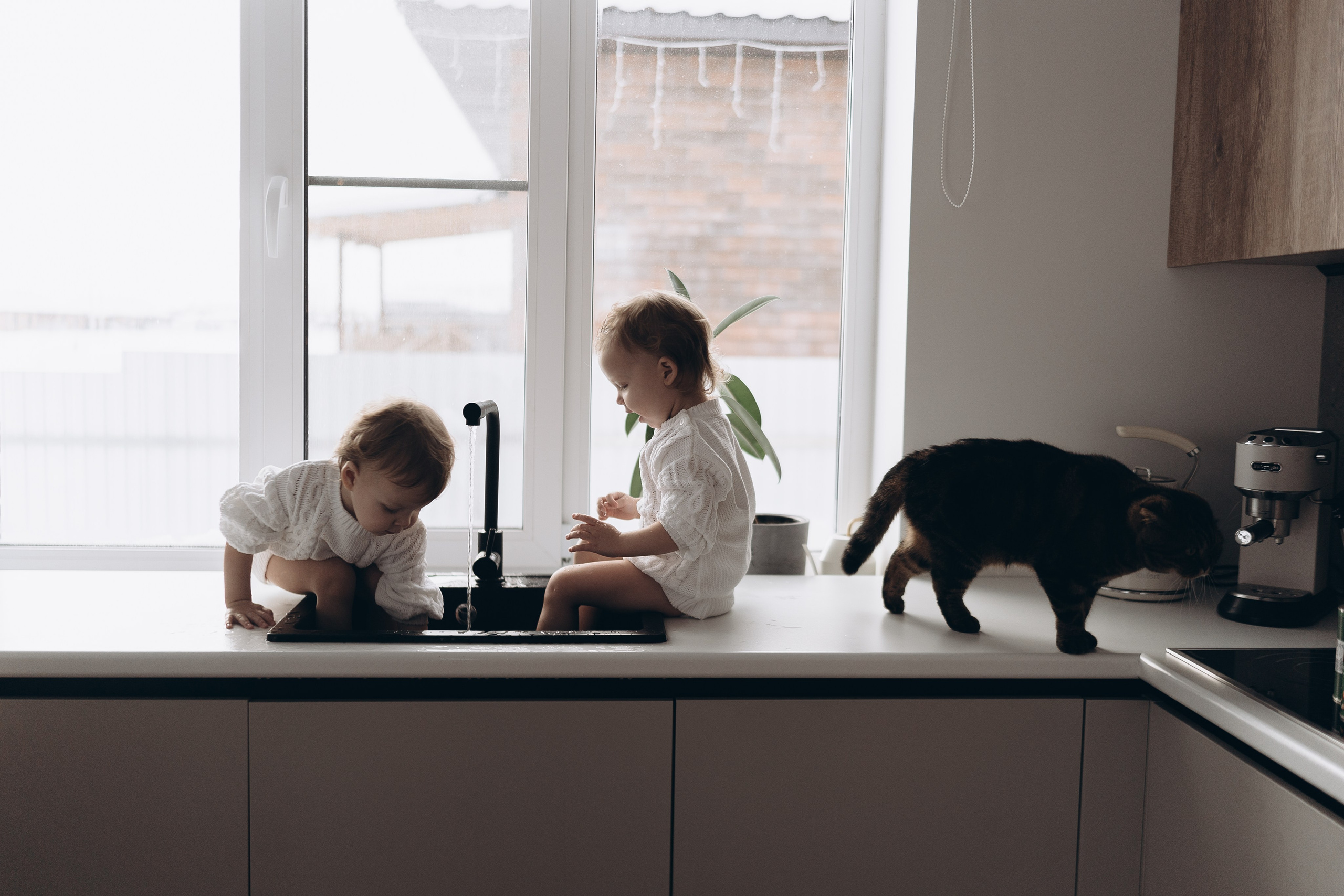 Лёша, Лена, Ева и Лея. Семейный и домашний фотограф в Уфе Ирина Гарасюта