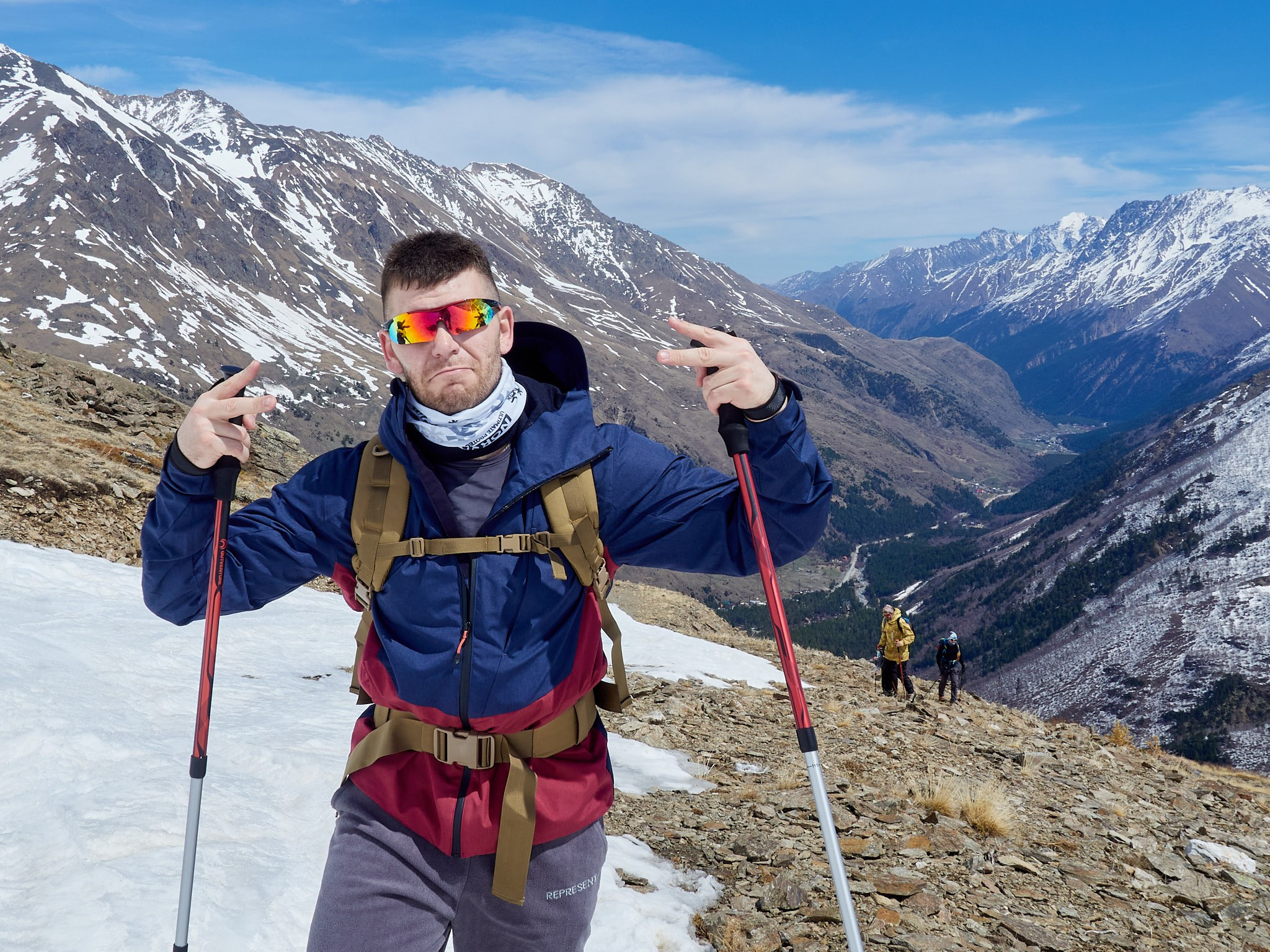 16.04 Акклиматизационный выход с группой на Чегет. Горный, высотный Фотограф на Эльбрусе Георгий